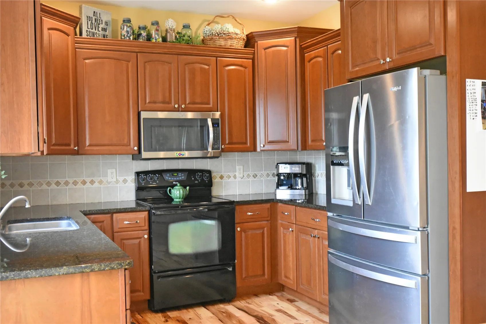 Refinished hardwood floors