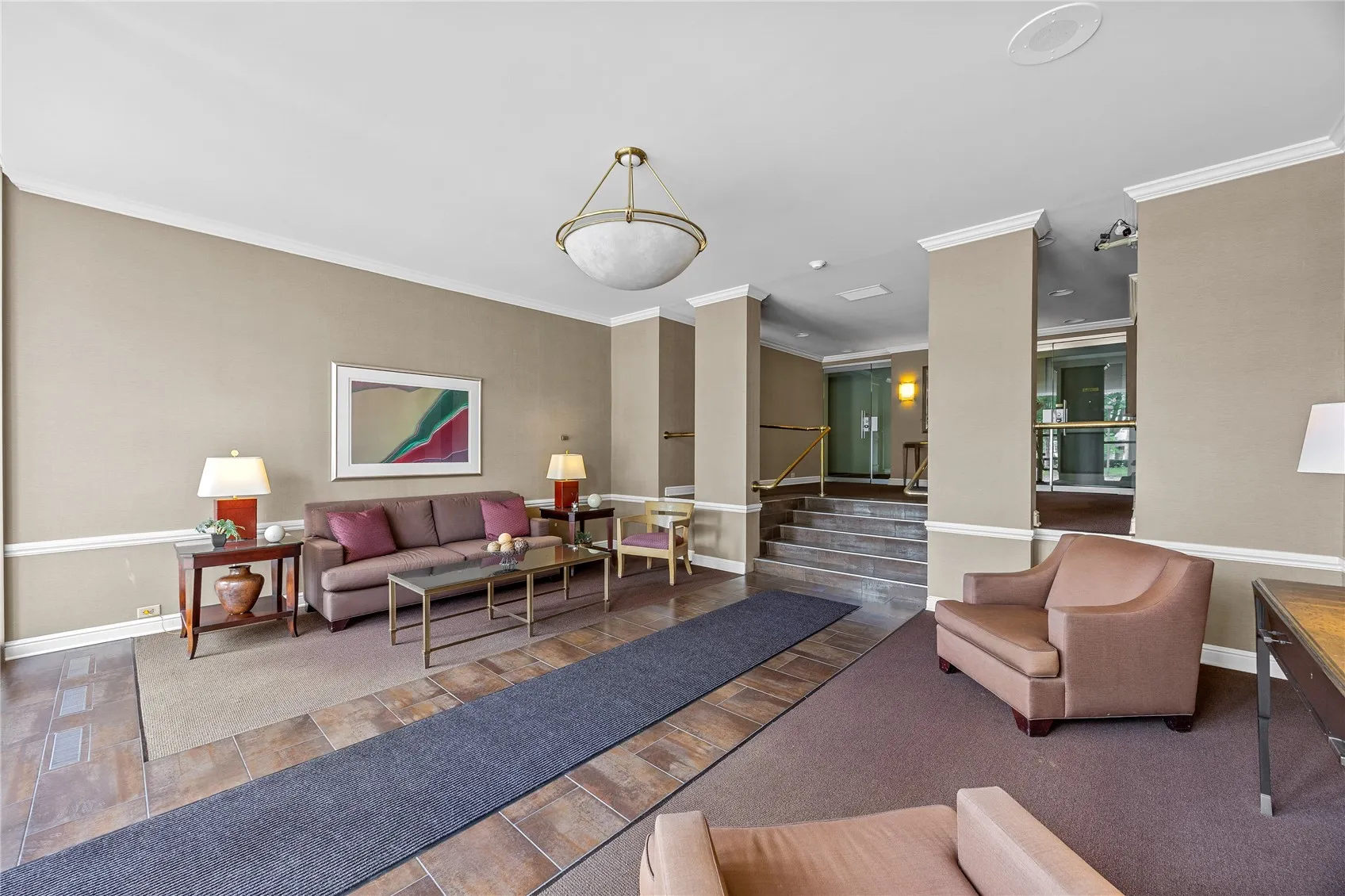 Front lobby.