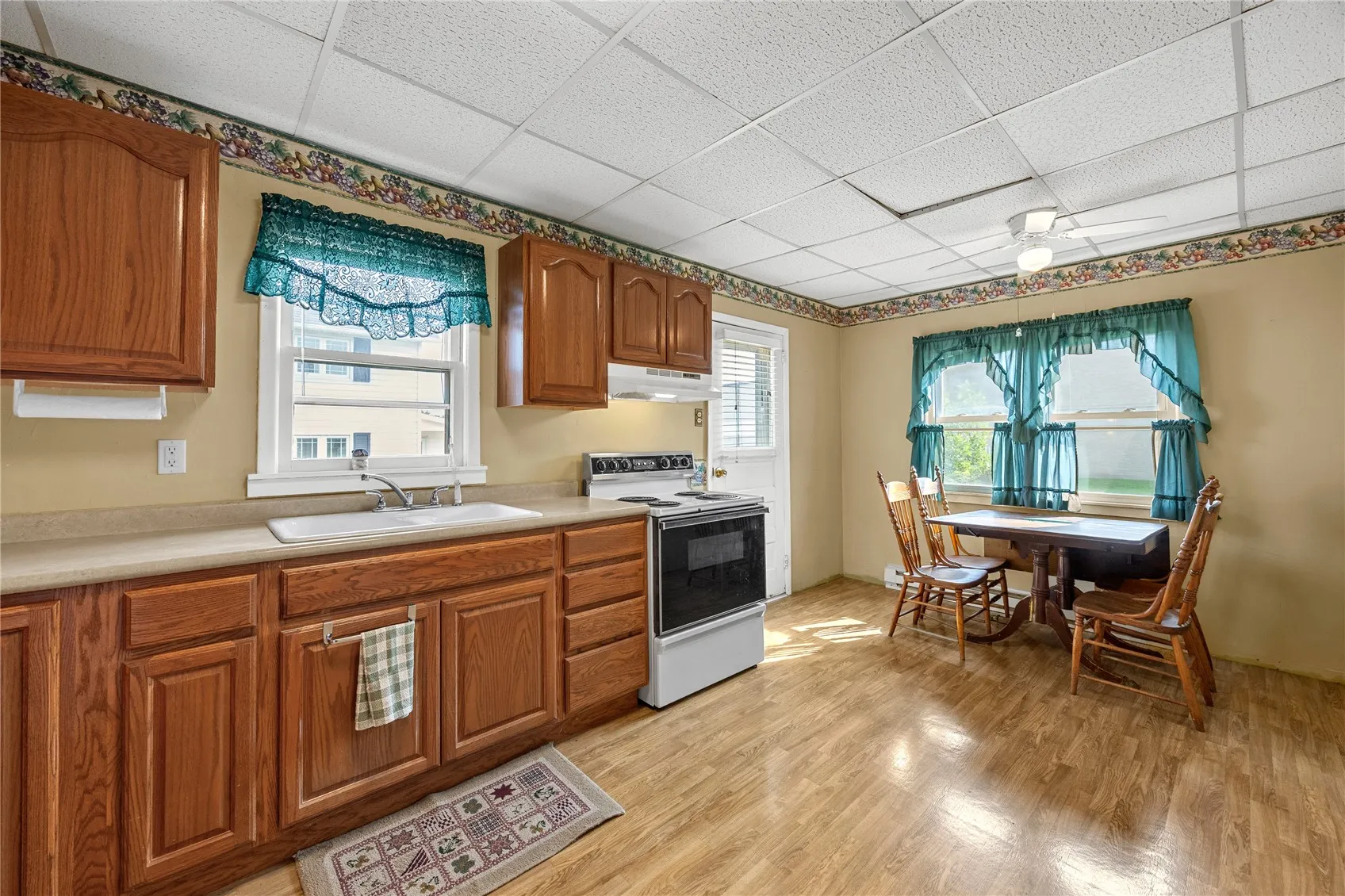 Abundant natural light.