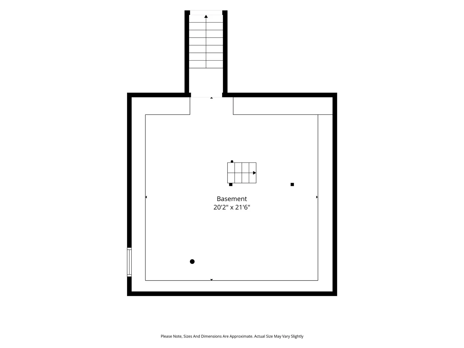 Floorplan: basement.