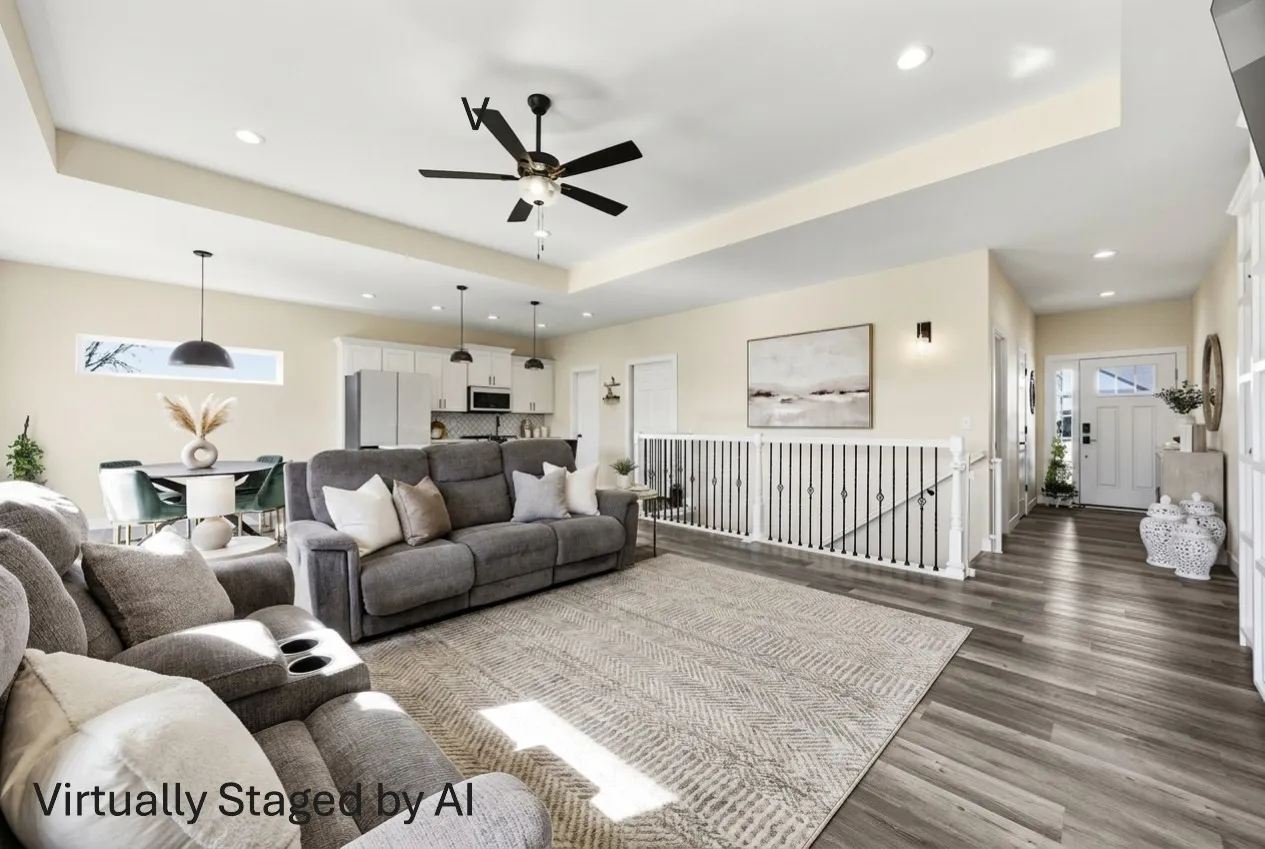 Living Room Staged