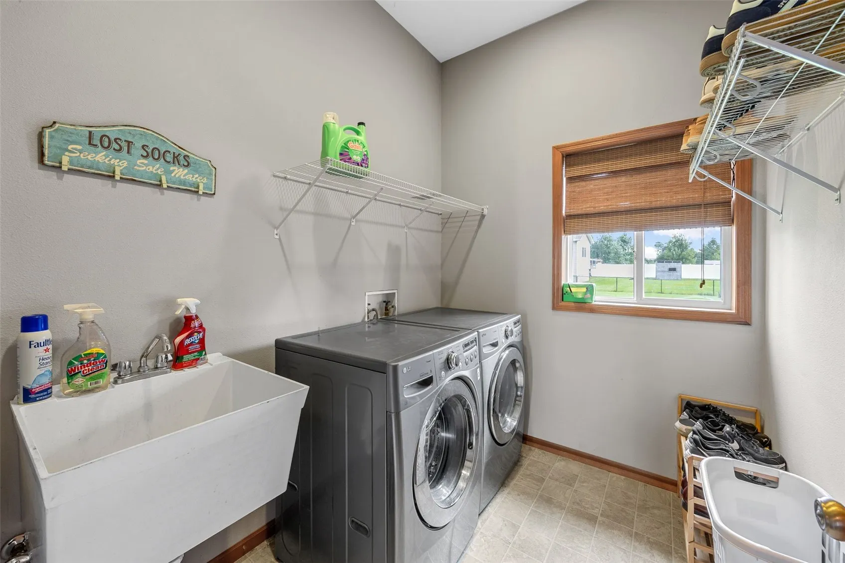 Main level laundry