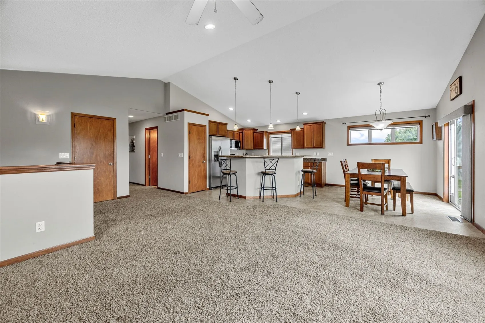 Open floor concept