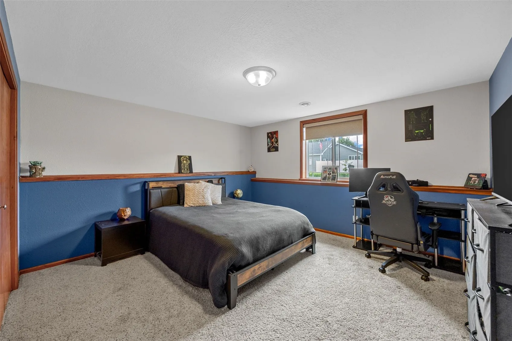 Lower level bedroom