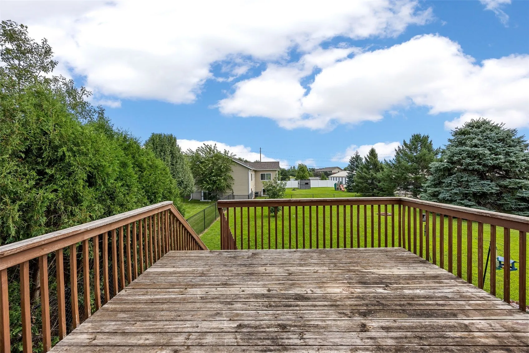 Large deck