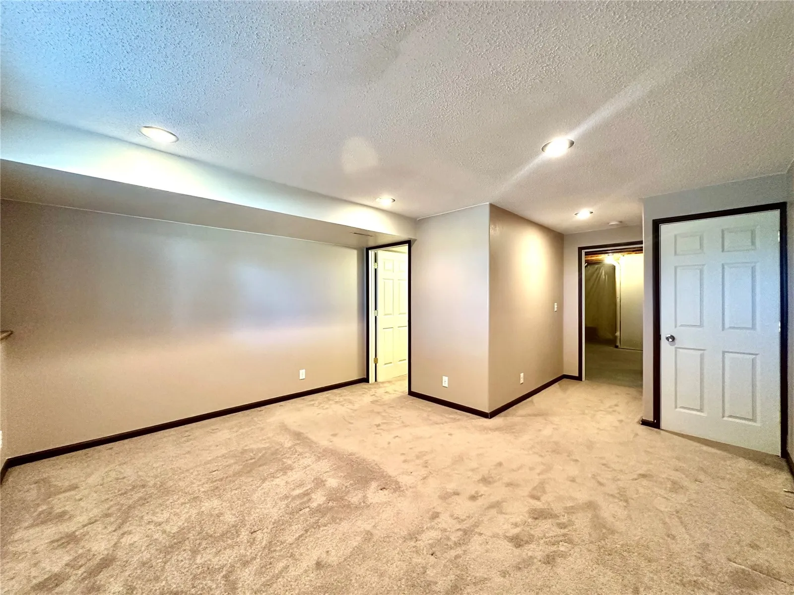 Lower Level Spacious 3rd Bedroom.