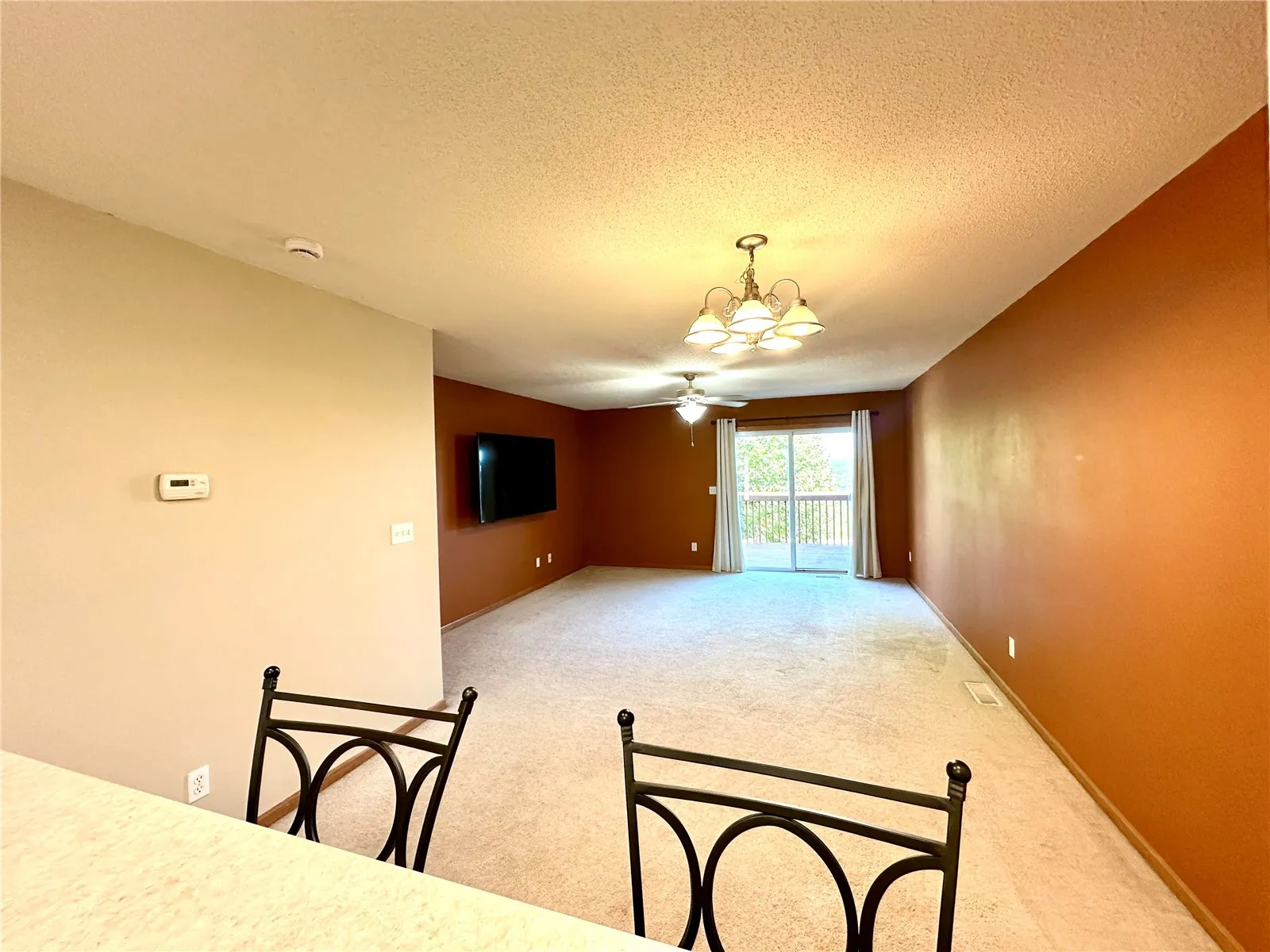 Breakfast Bar to dining and living room.