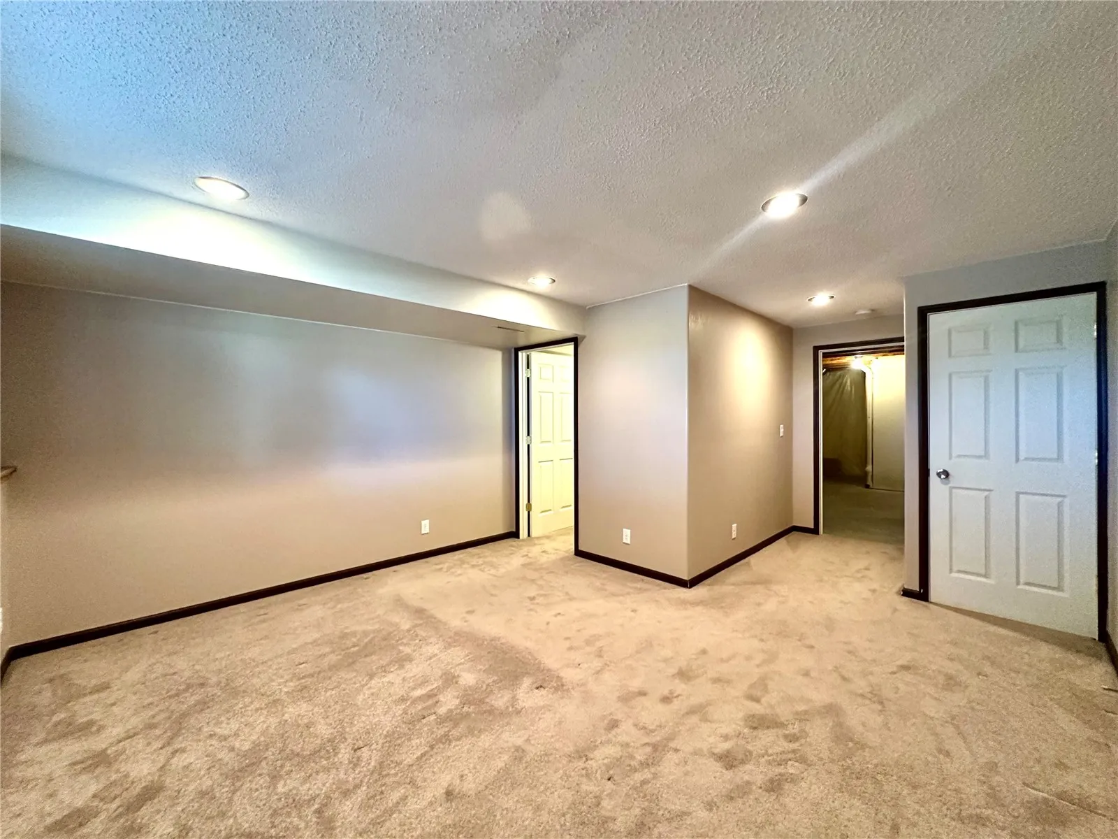 Lower Level Spacious 3rd Bedroom.