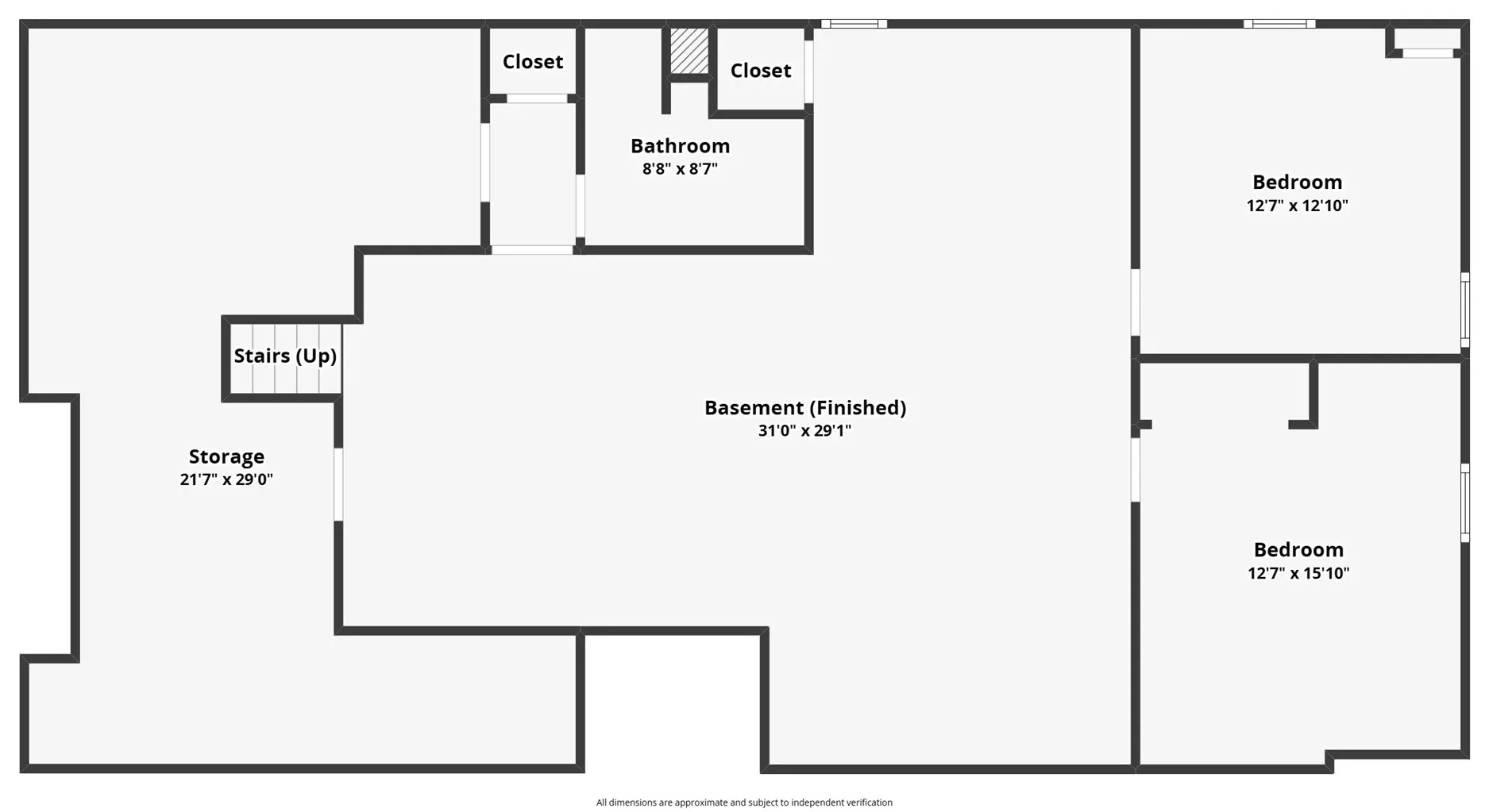 Lower Level Floor Plan