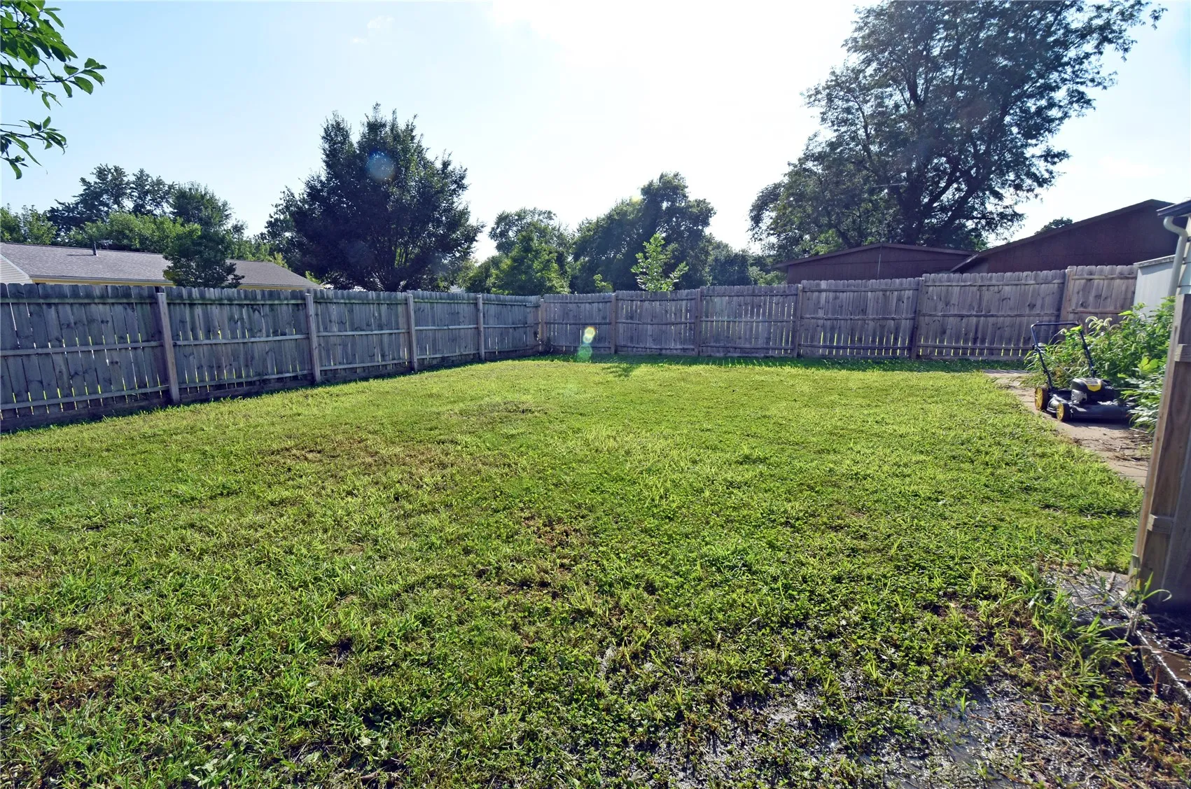 Fenced Yard