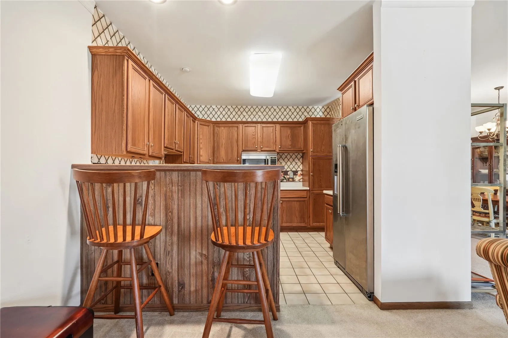 Breakfast bar