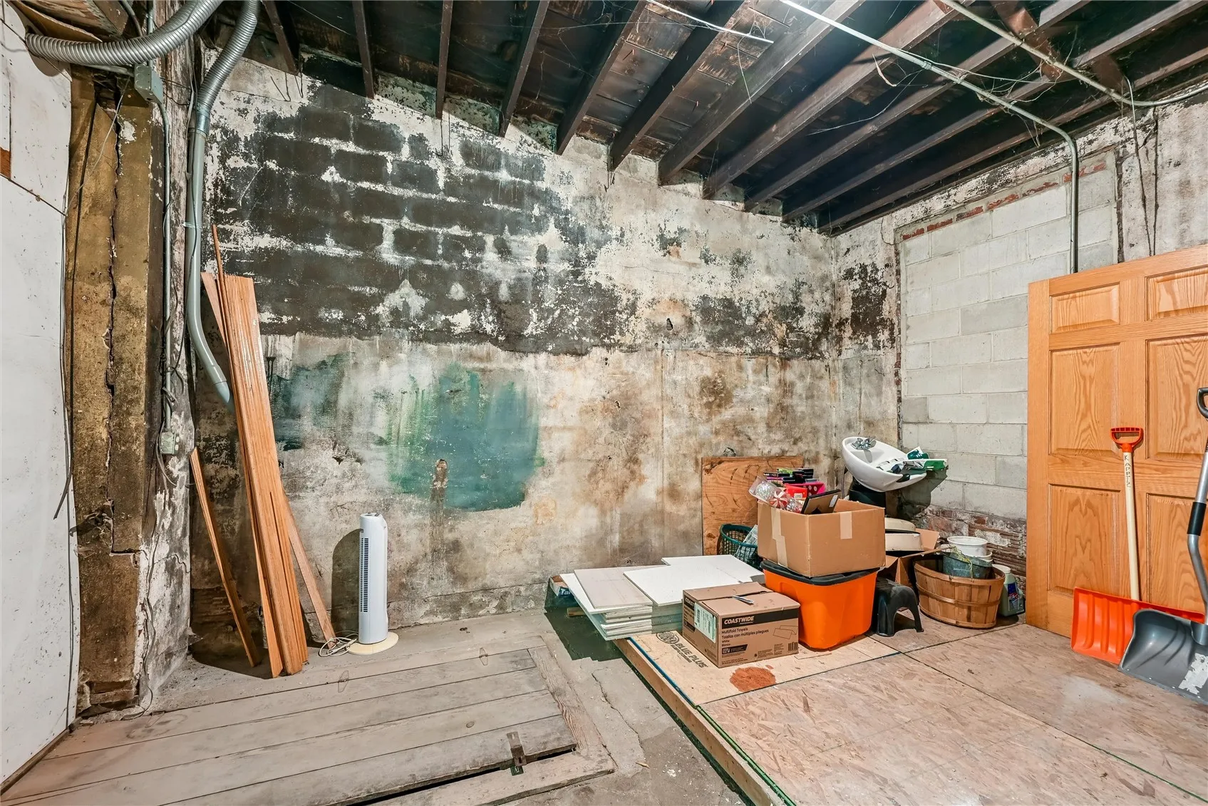 Cold storage on the backside