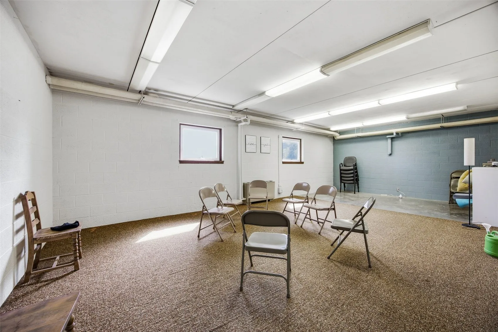 Educational wing lower level.