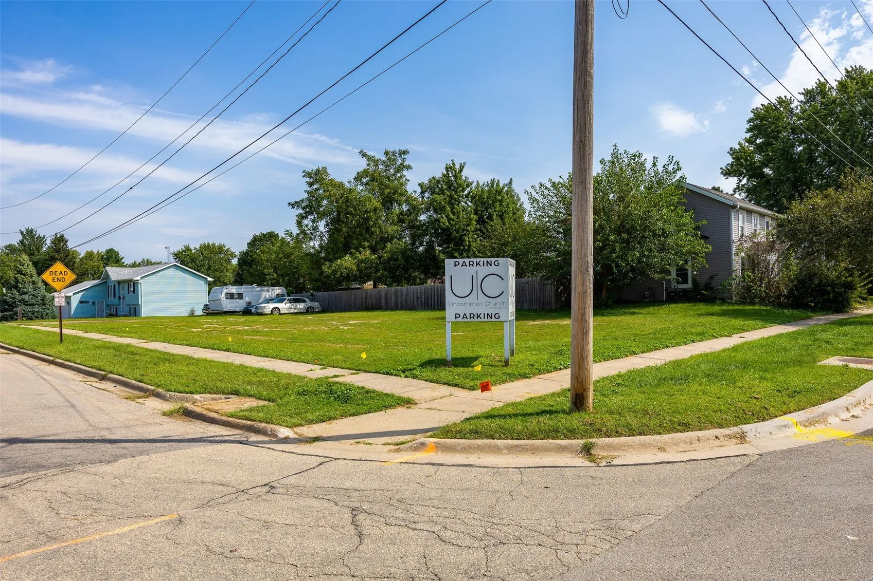 Separate parcel for parking lot included in this sale.