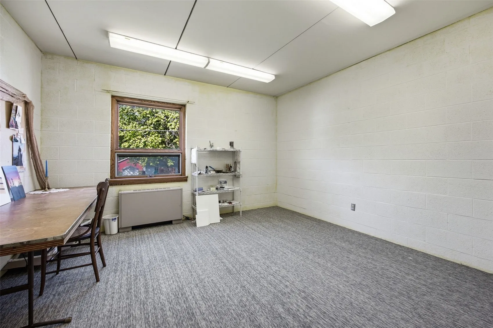 Boiler heat for classrooms.