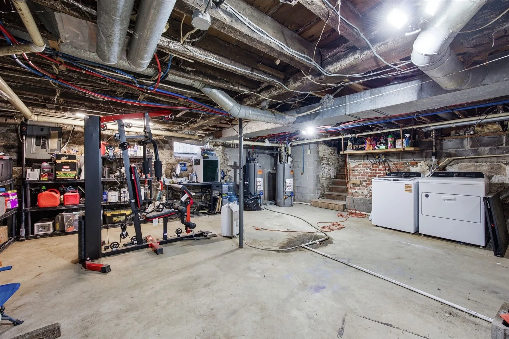 Basement great for storage. Upper unit only access.