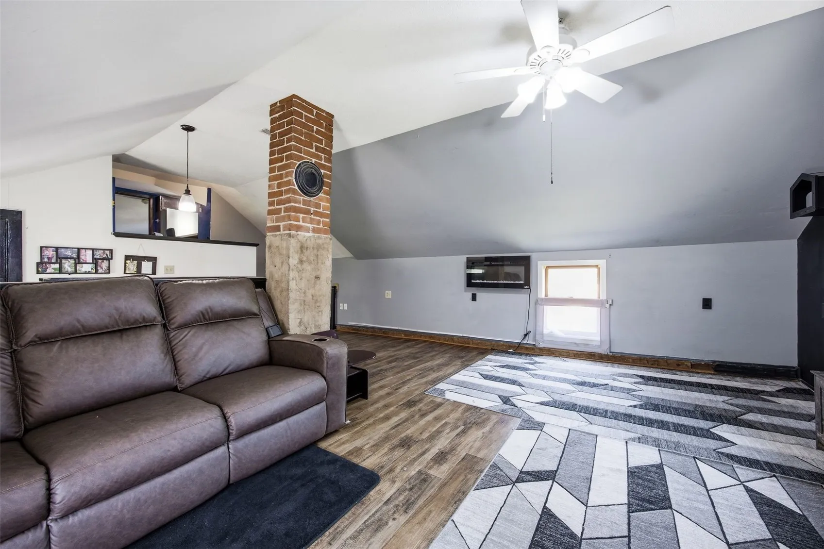 Upper unit living room