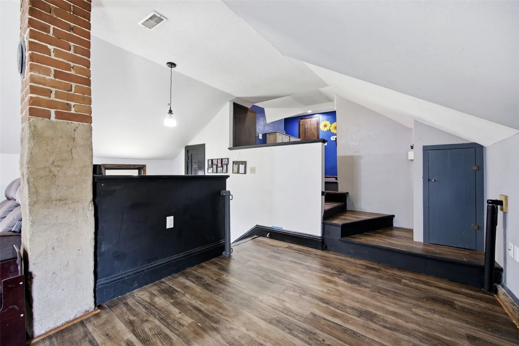 Upper unit living room