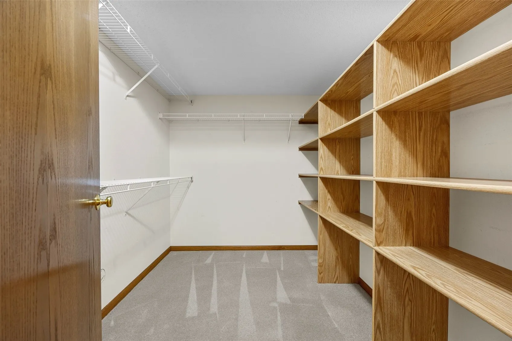 Large walk in closet