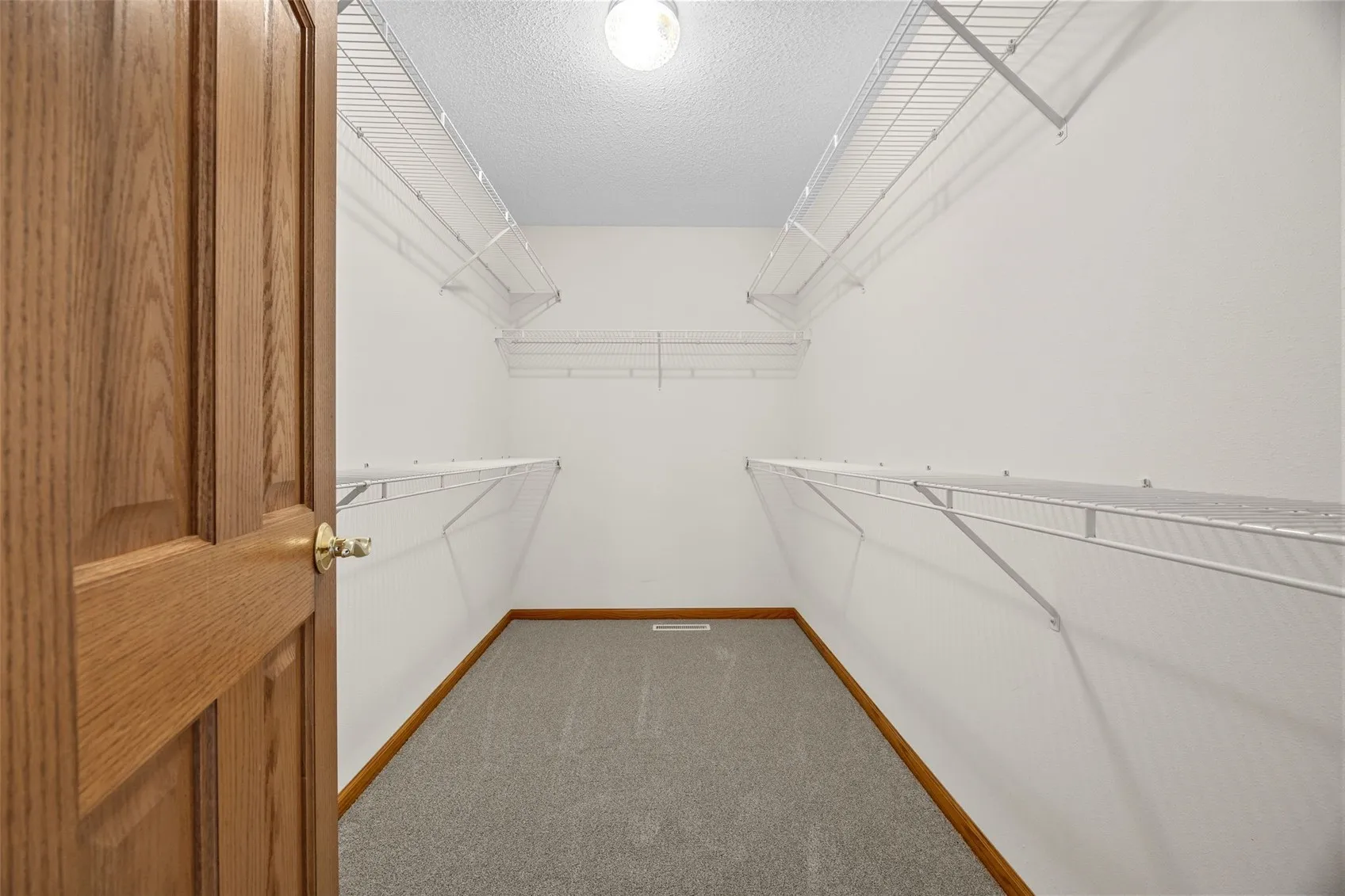 Large walk in closet