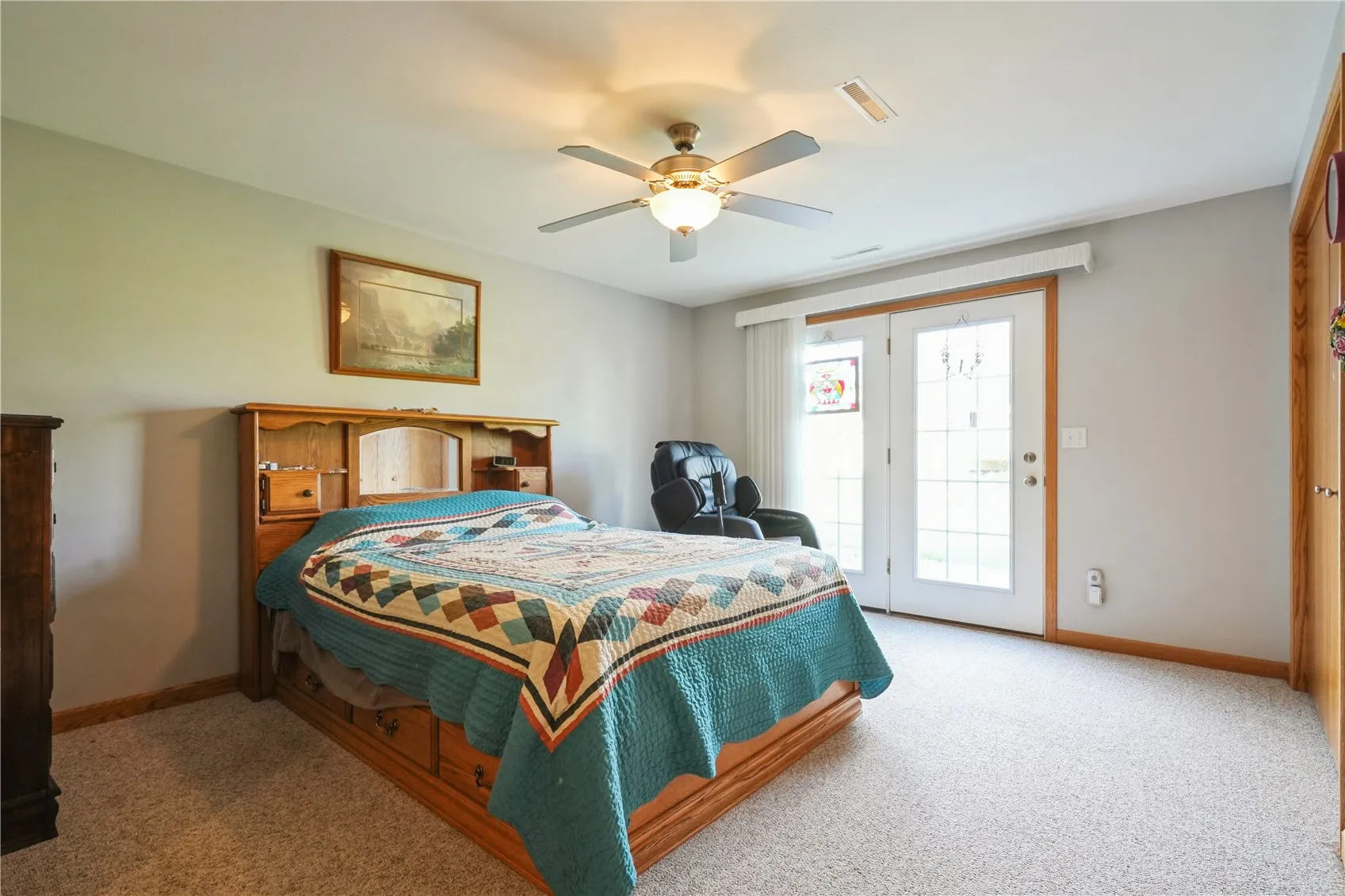 Lower level bedroom