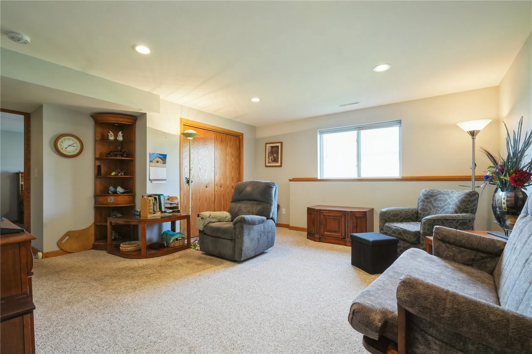 Lower level living room