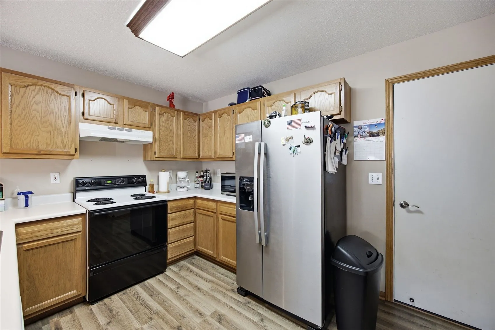 KITCHEN VIEW. PLENTY OF STORAGE.