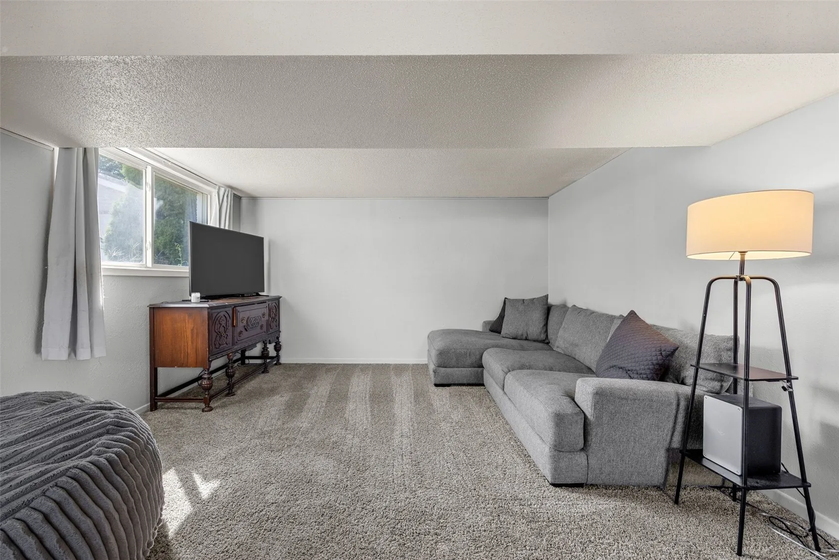 Lower level living space