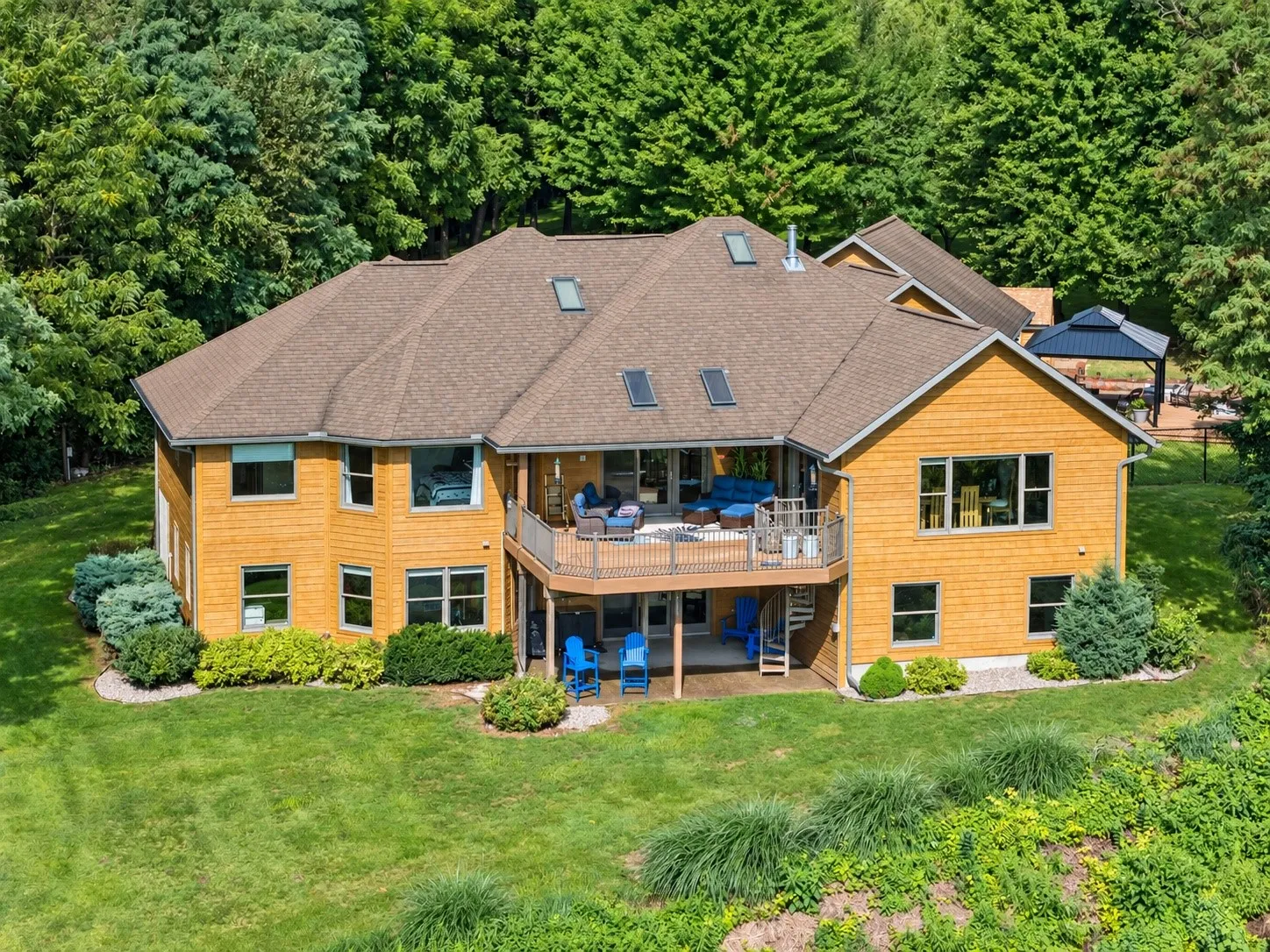 Backside of house