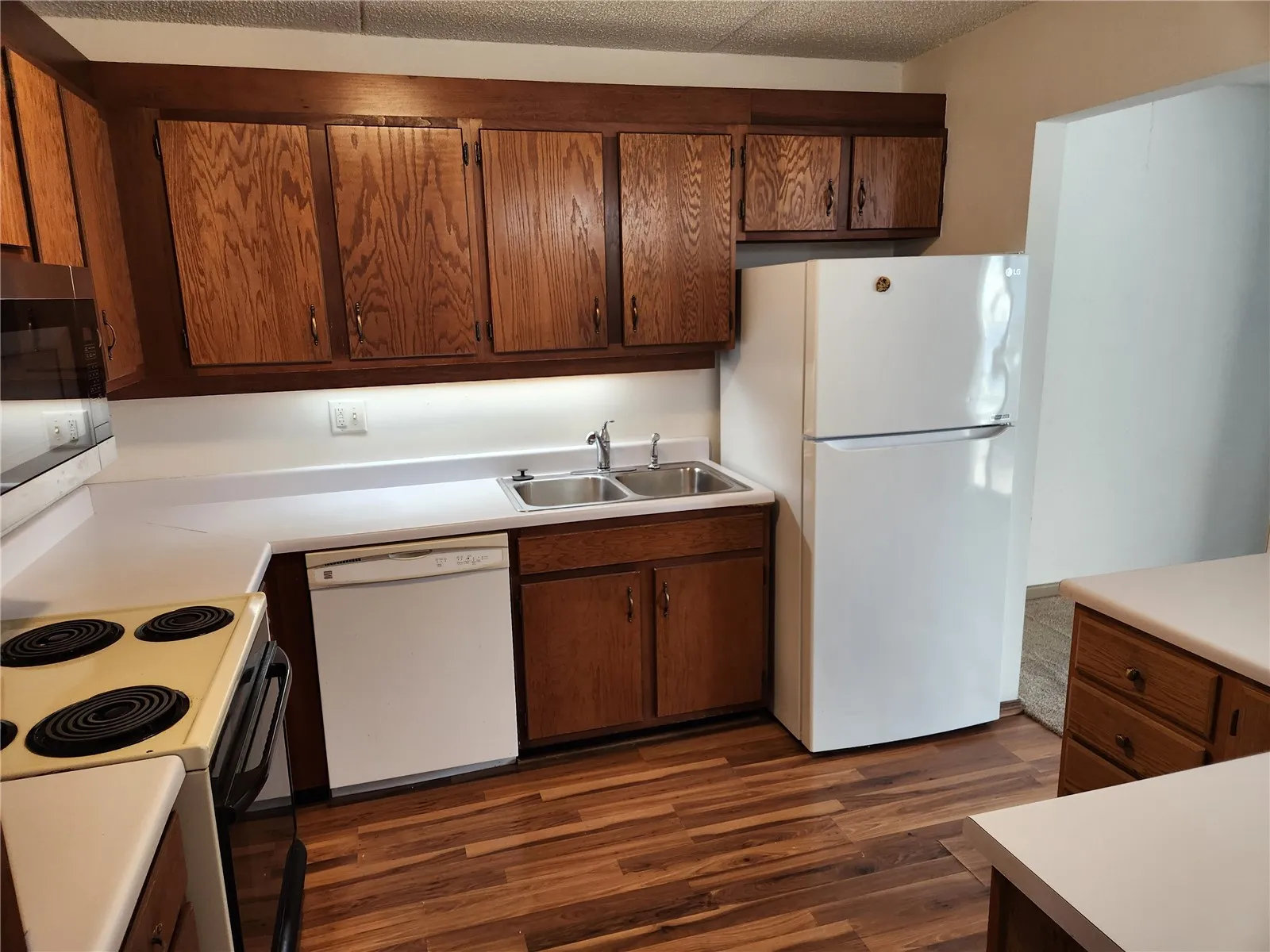 Kitchen entrance to dining room