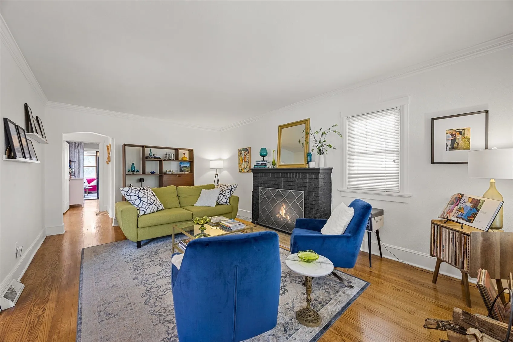 Bright living room