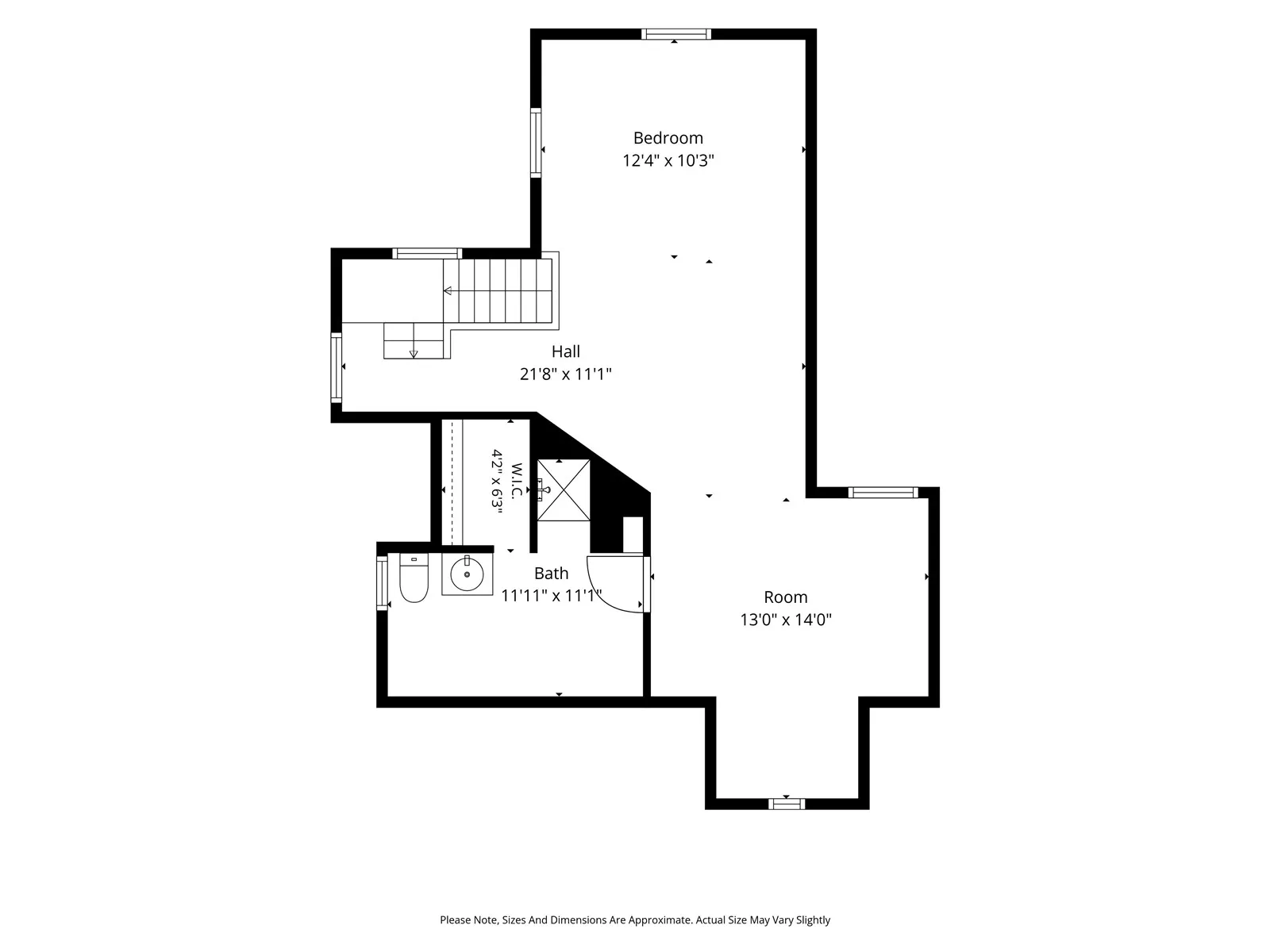 2nd floor primary suite