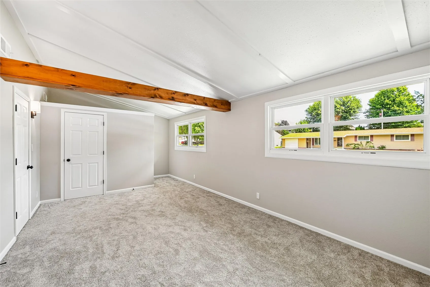 Primary bedroom & closet