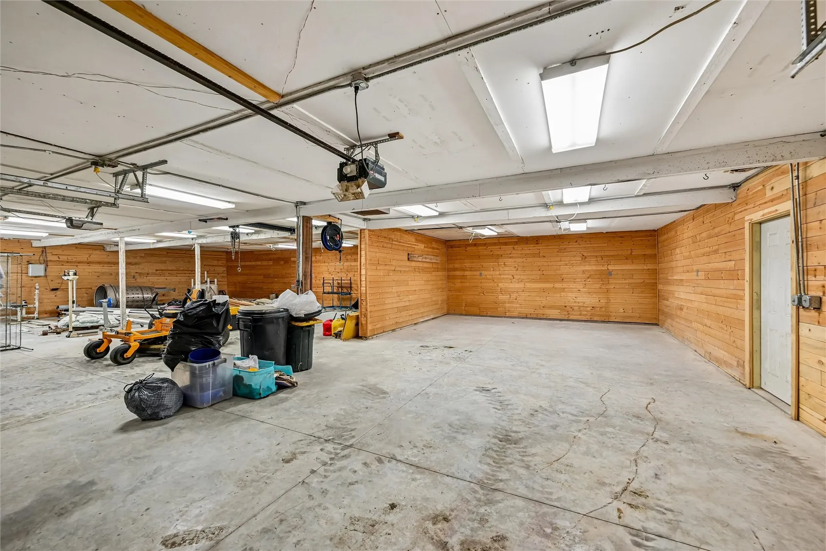 Six inch concrete in this space