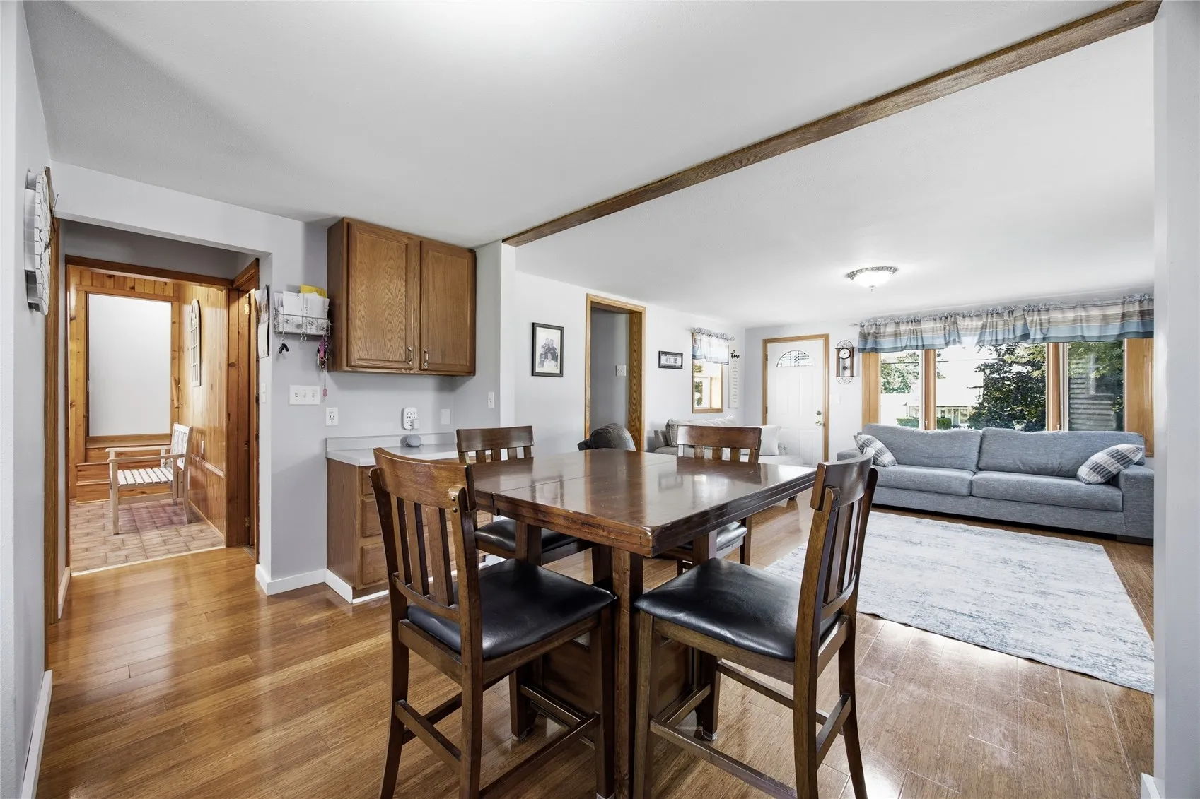 Open Concept Dining-Living