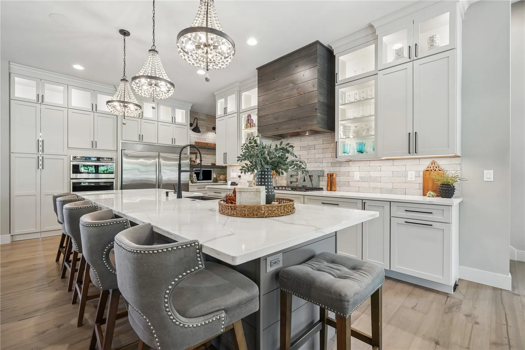 This kitchen has been host to many gatherings! Let's not forget the mini film shoot it was the setting for!