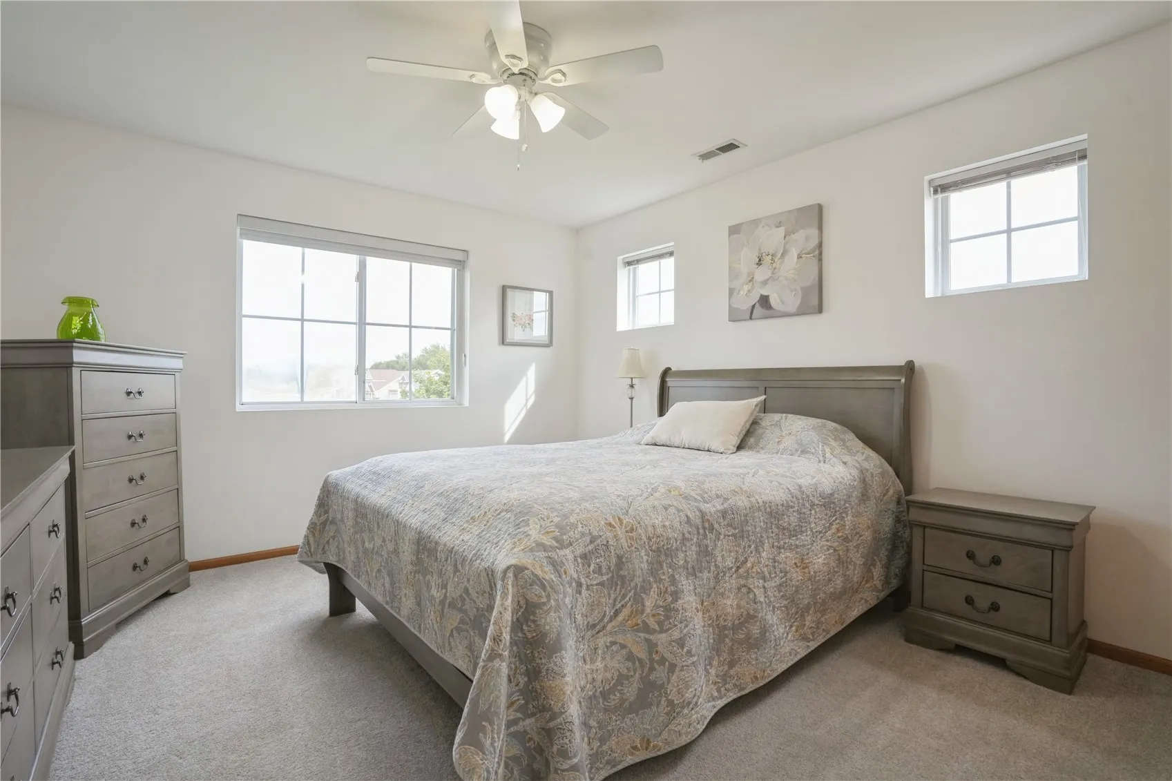 Large primary bedroom