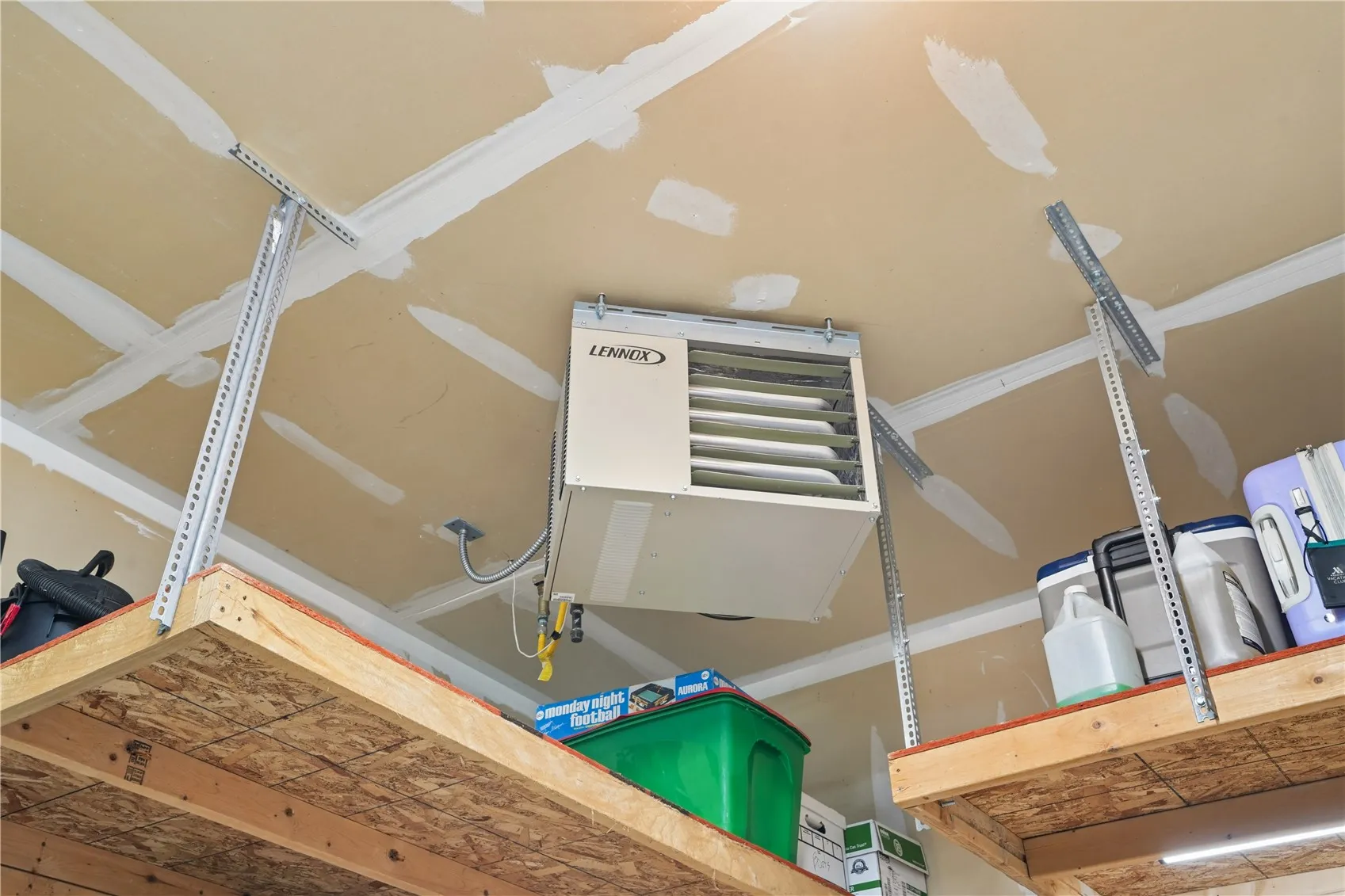 heated garage