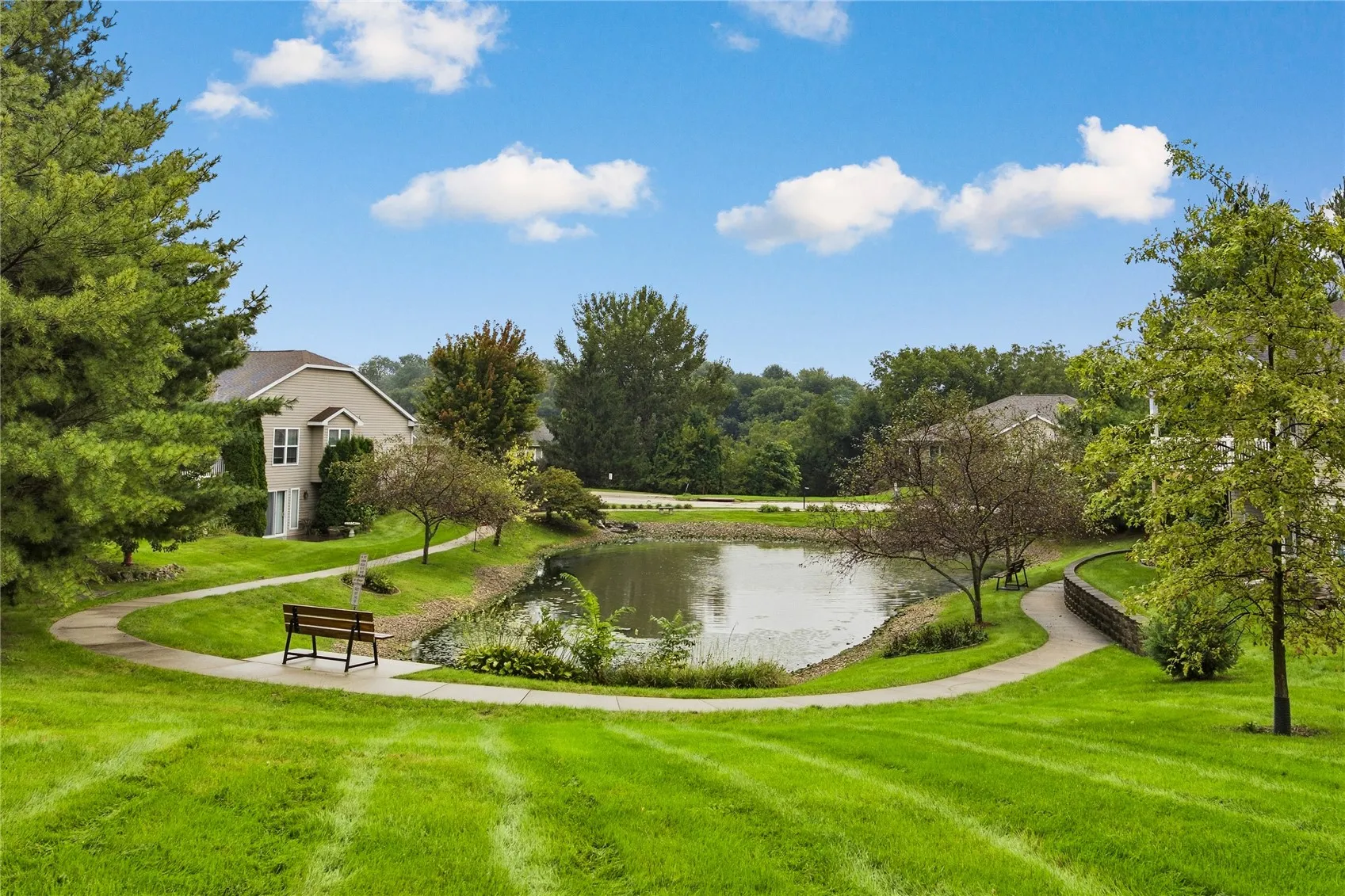 Pond views!