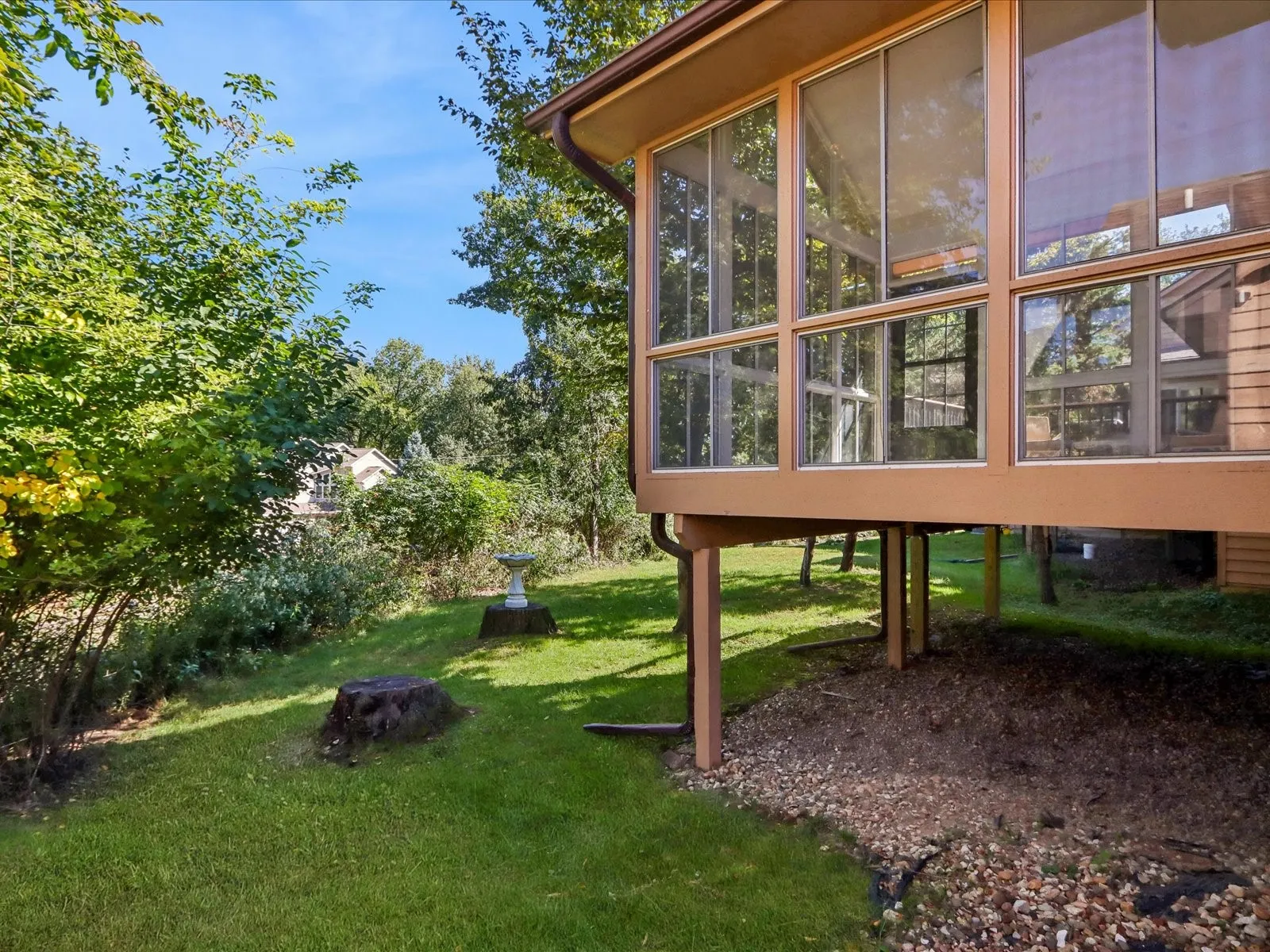 Exterior Back and Common Space