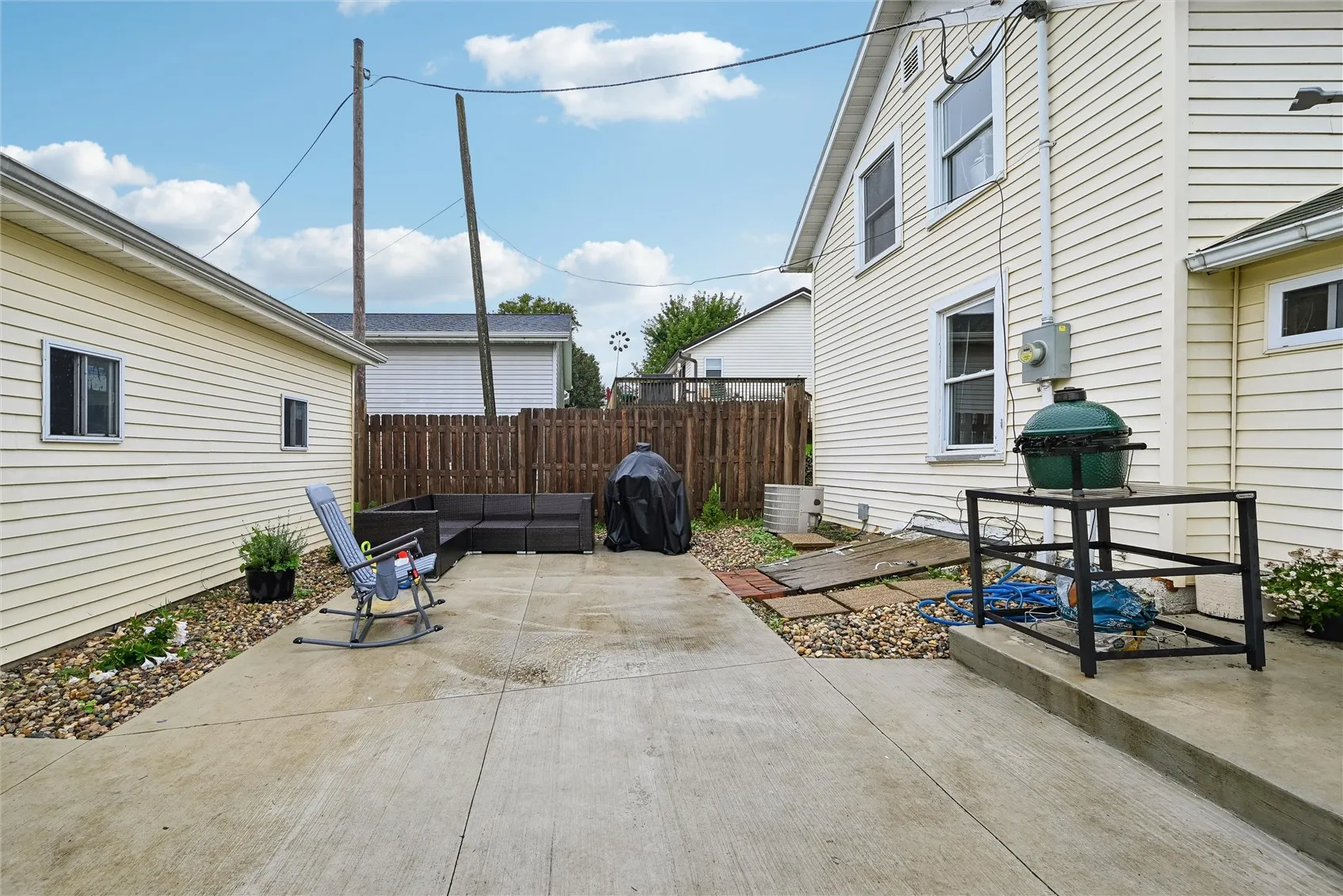 Patio space