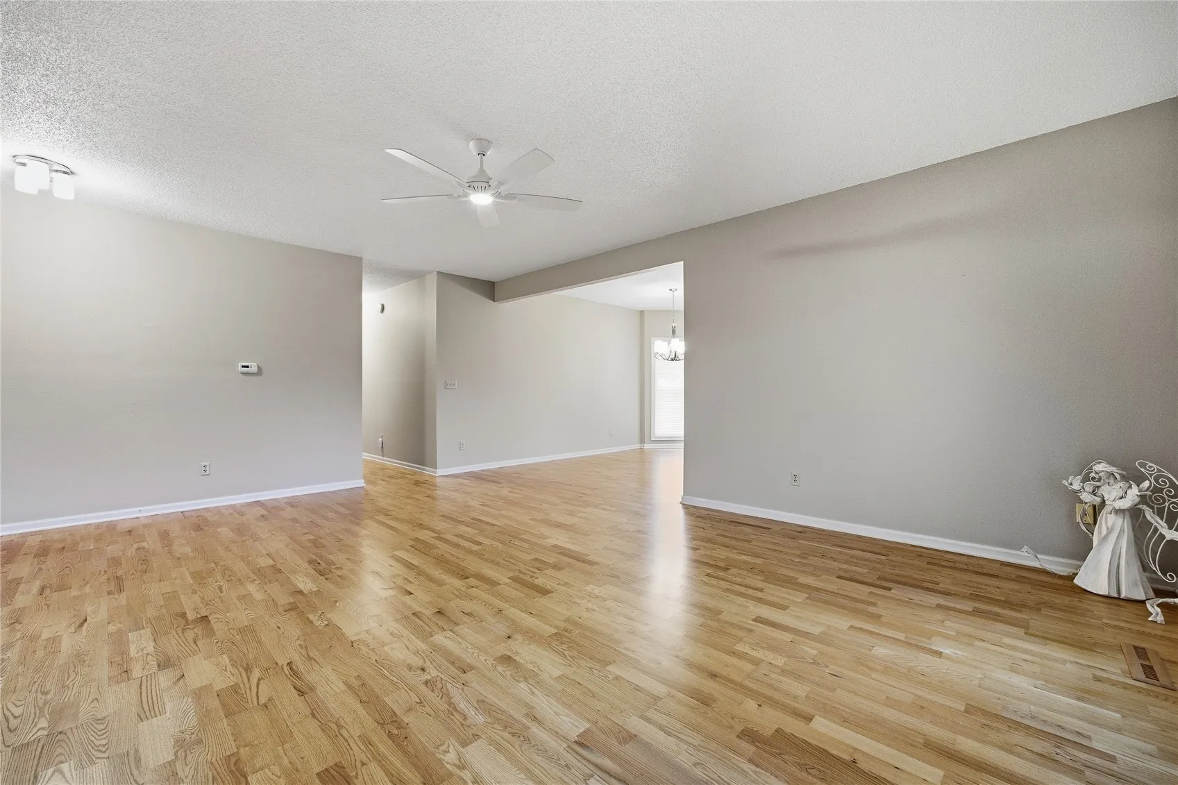 Check out the wood flooring!