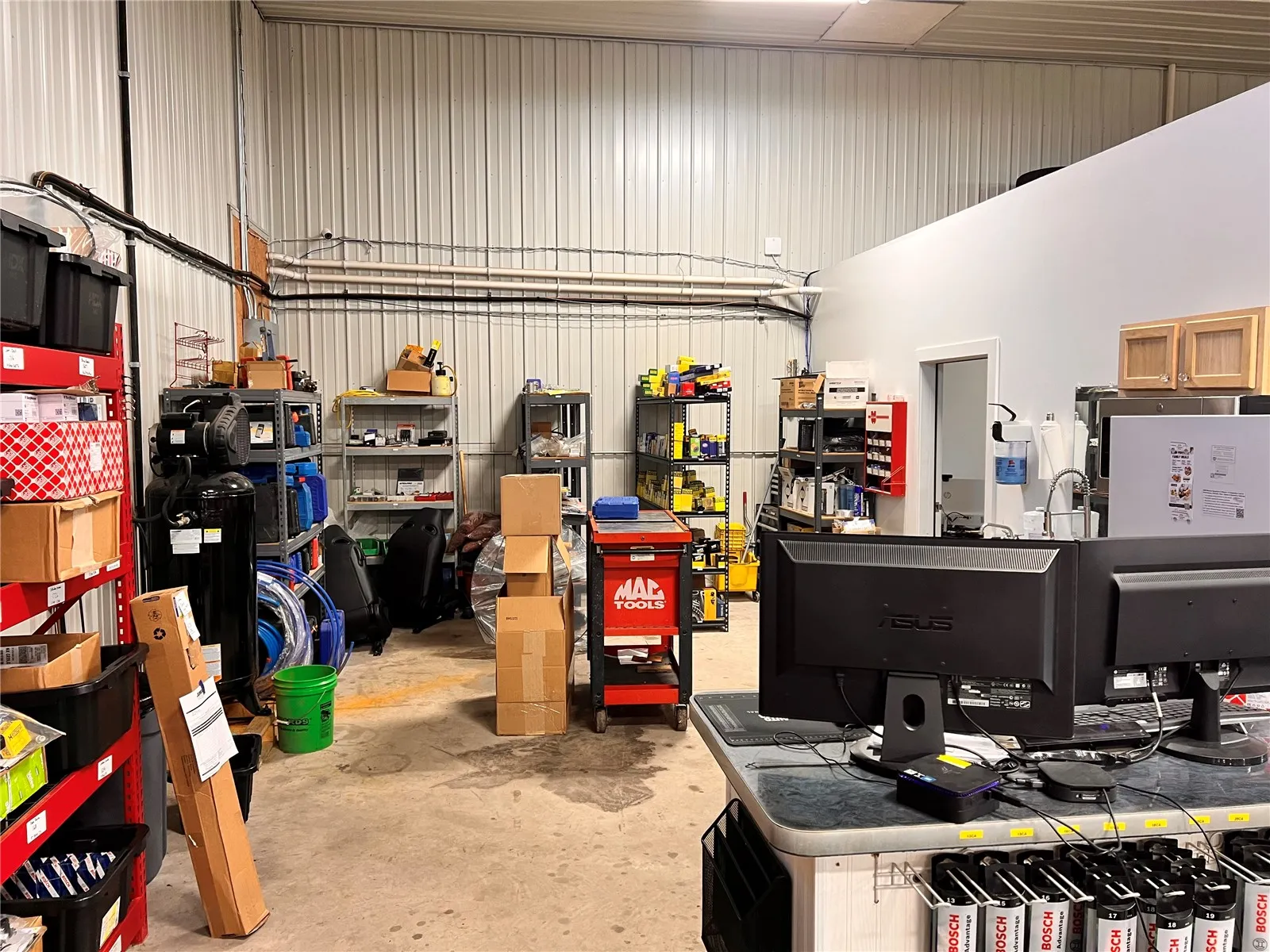 Parts Department & Storage
