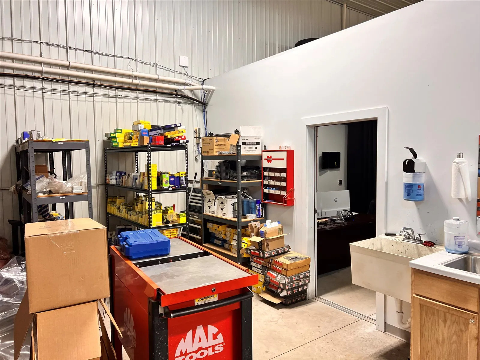 Parts Department & Storage