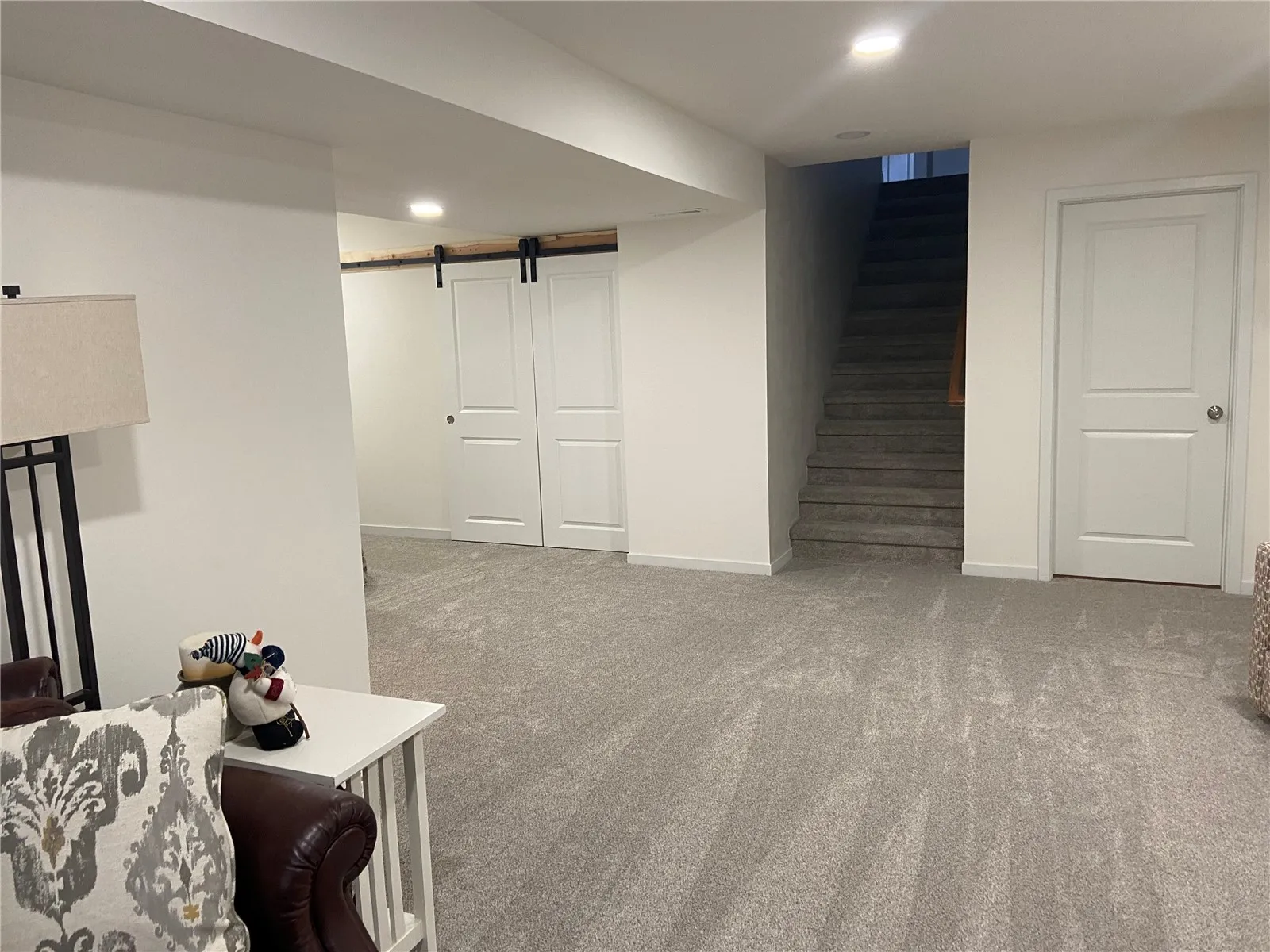 lower level - brand new finish!