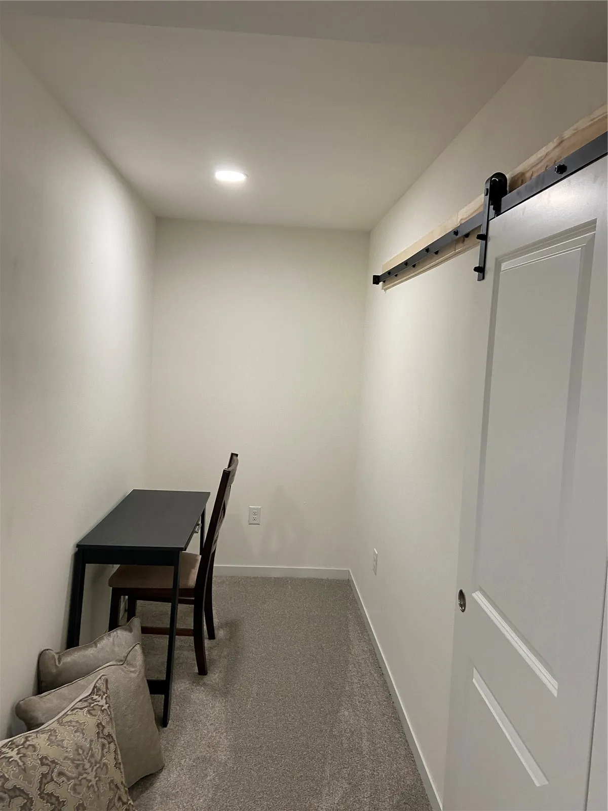lower level reading nook