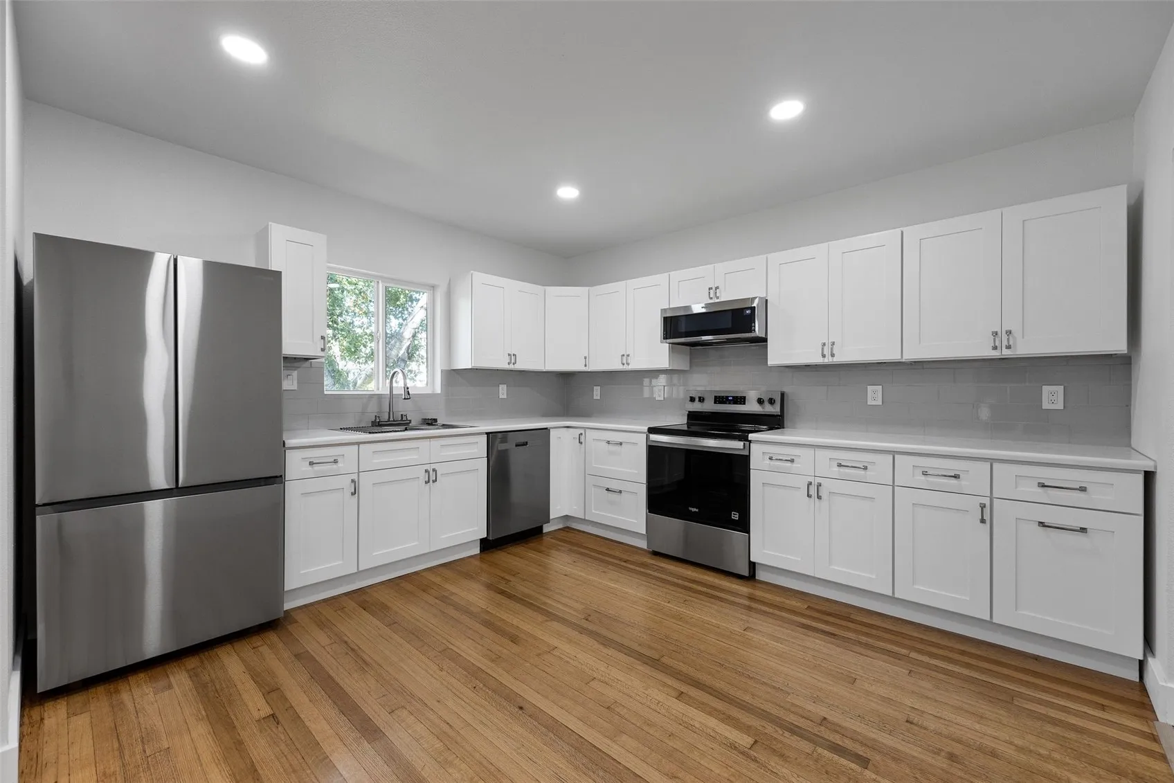 Modern kitchen in the 1923 bungalow