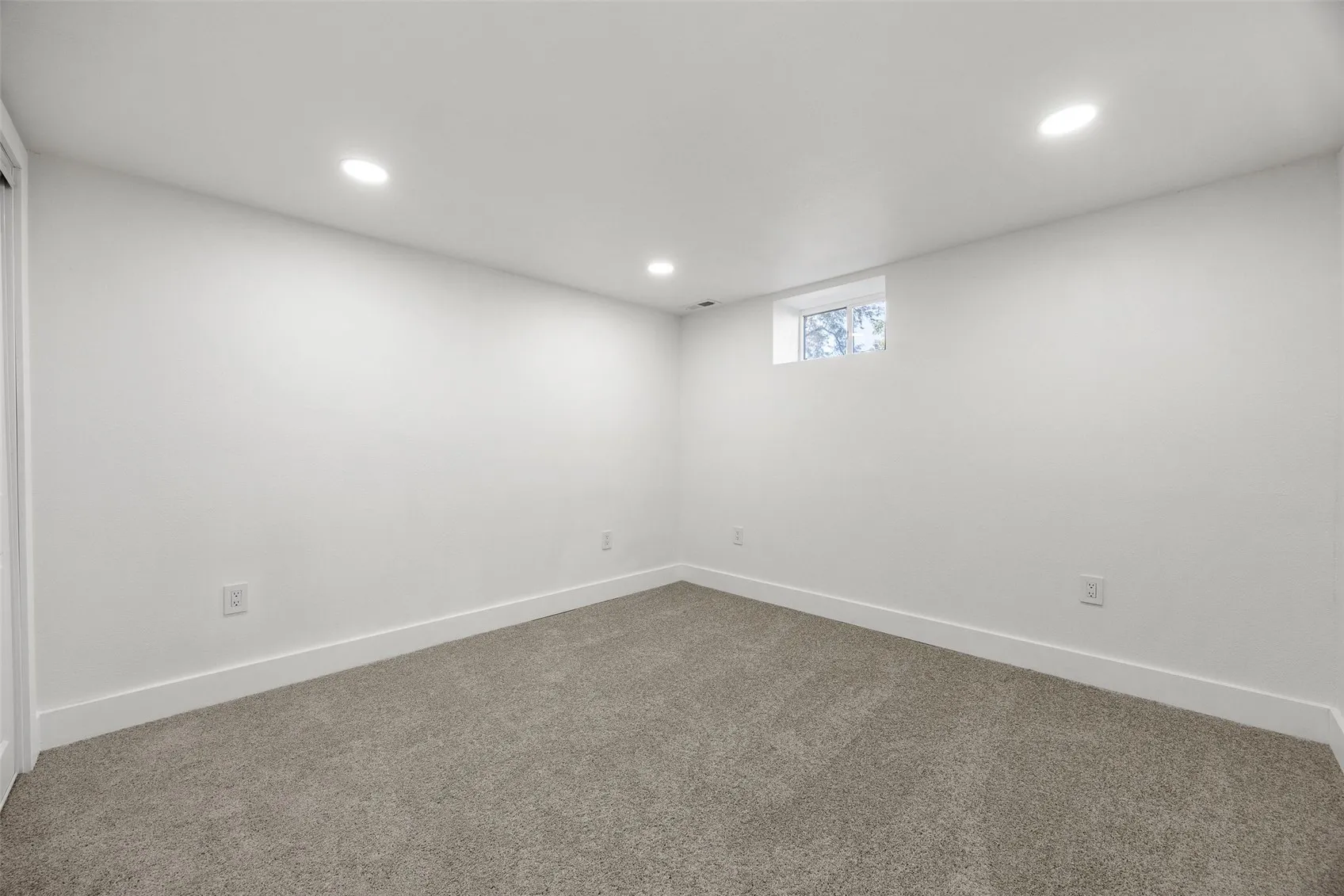 Basement rec room