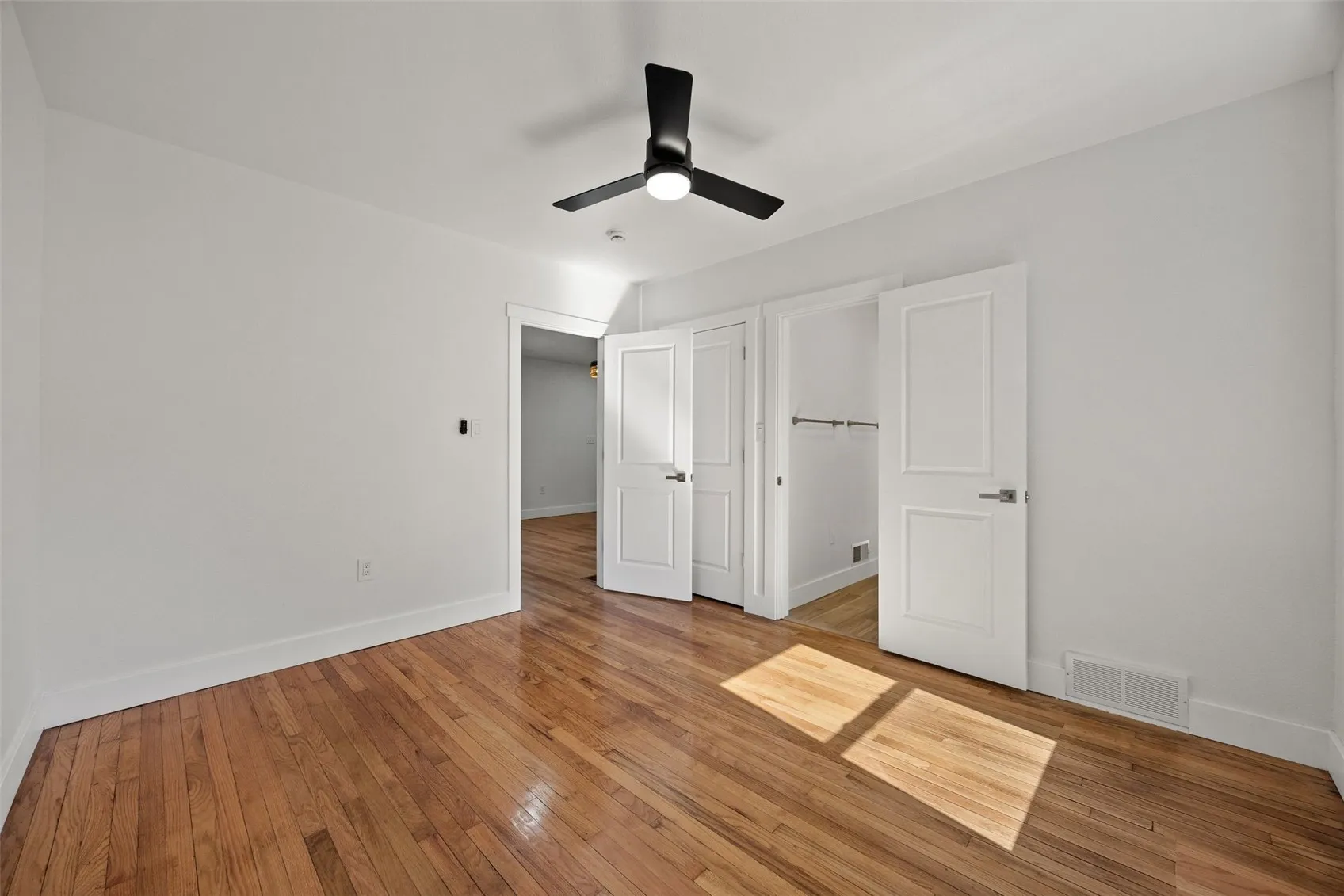 2nd bedroom in rear corner of home