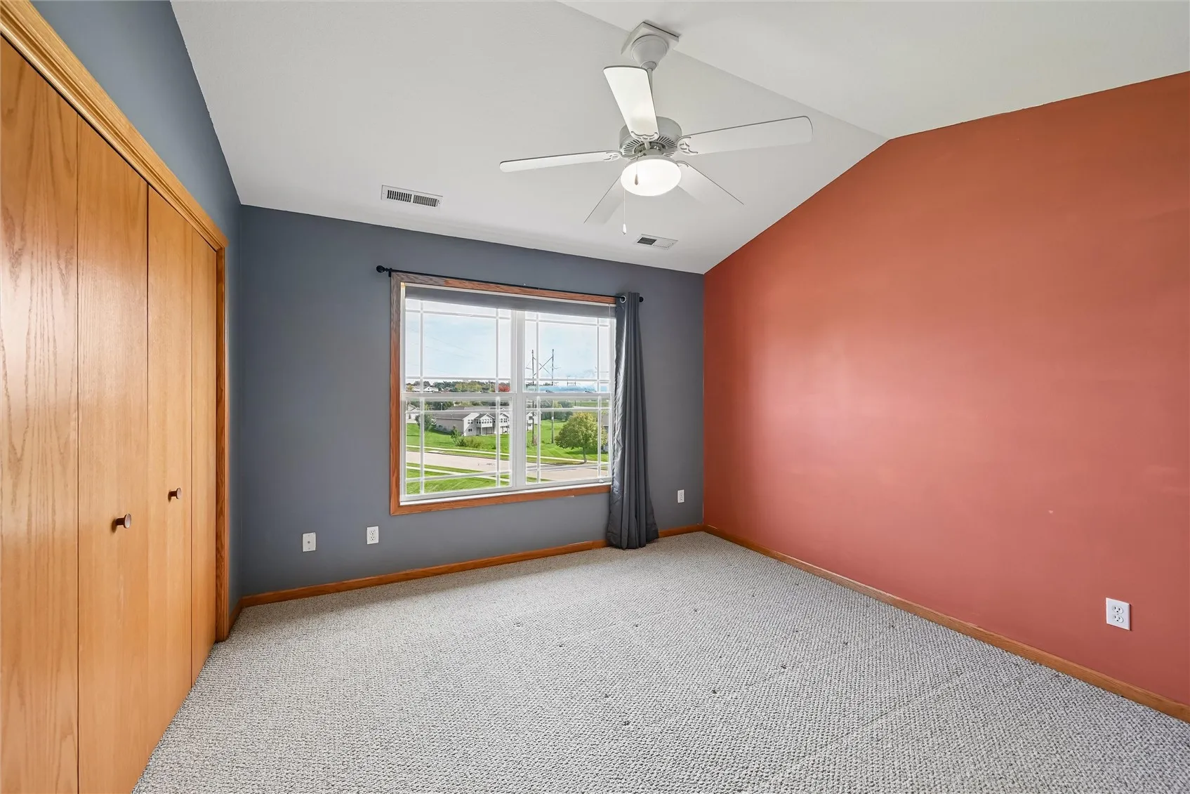 Primary Bedroom with Vaulted Ceilings